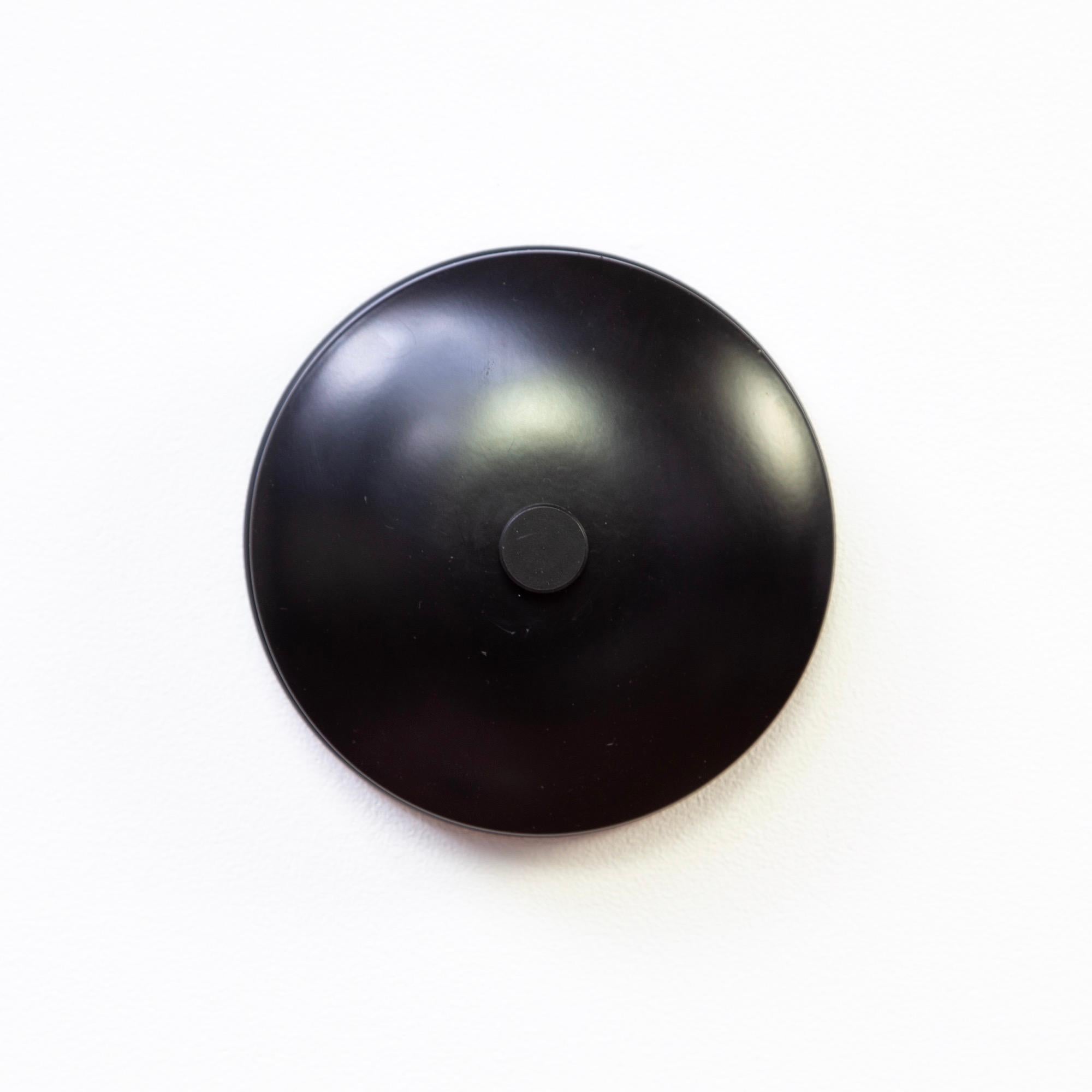 Side Flush Mount Ceiling Light by Research.Lighting, Small, Black, Made to Order For Sale 2