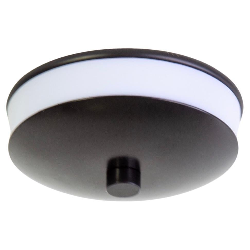 Side Flush Mount Ceiling Light by Research.Lighting, Small, Black, Made