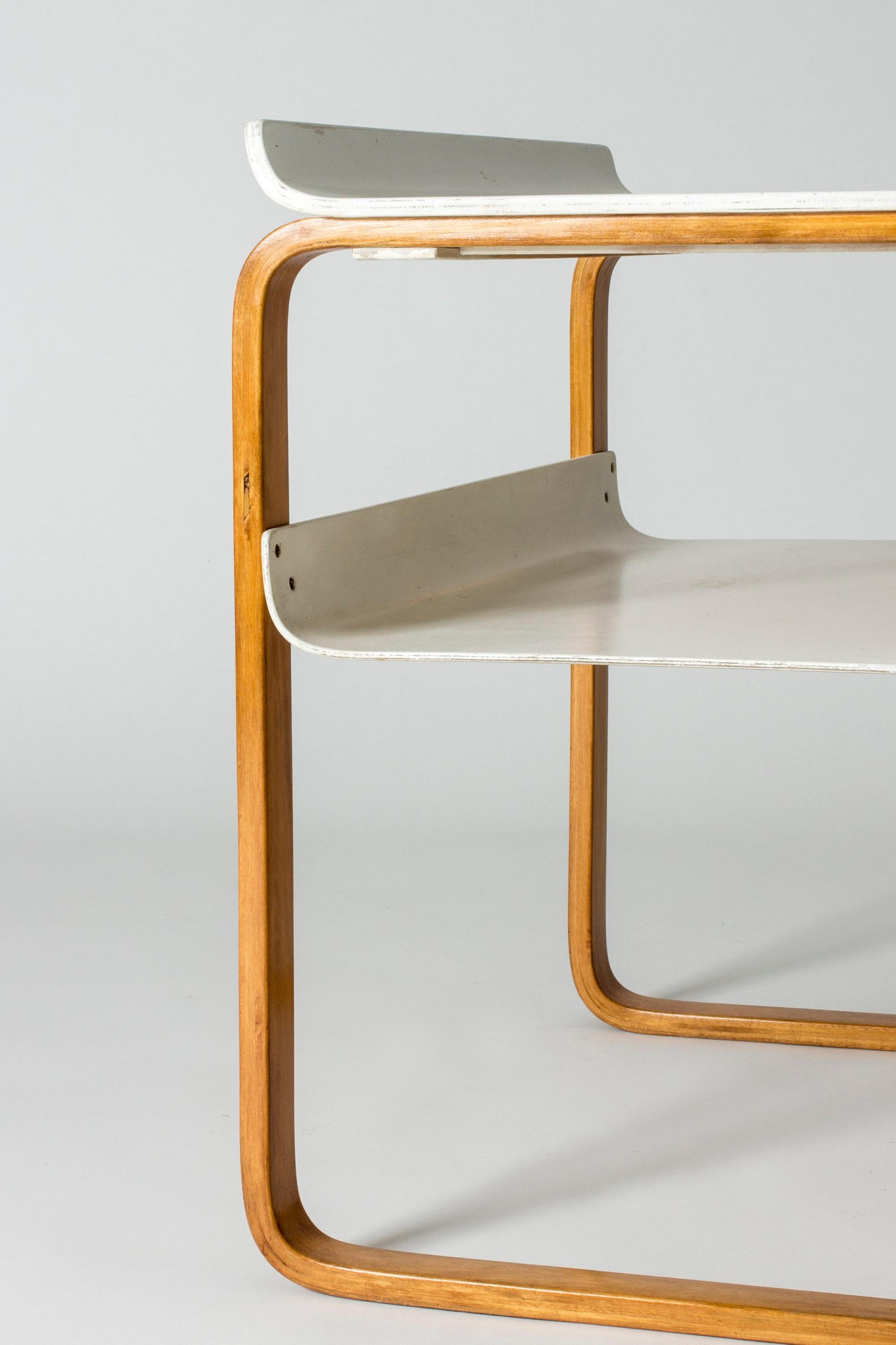 Scandinavian Modern Side Table 915 by Alvar Aalto for Artek, Finland, 1950s