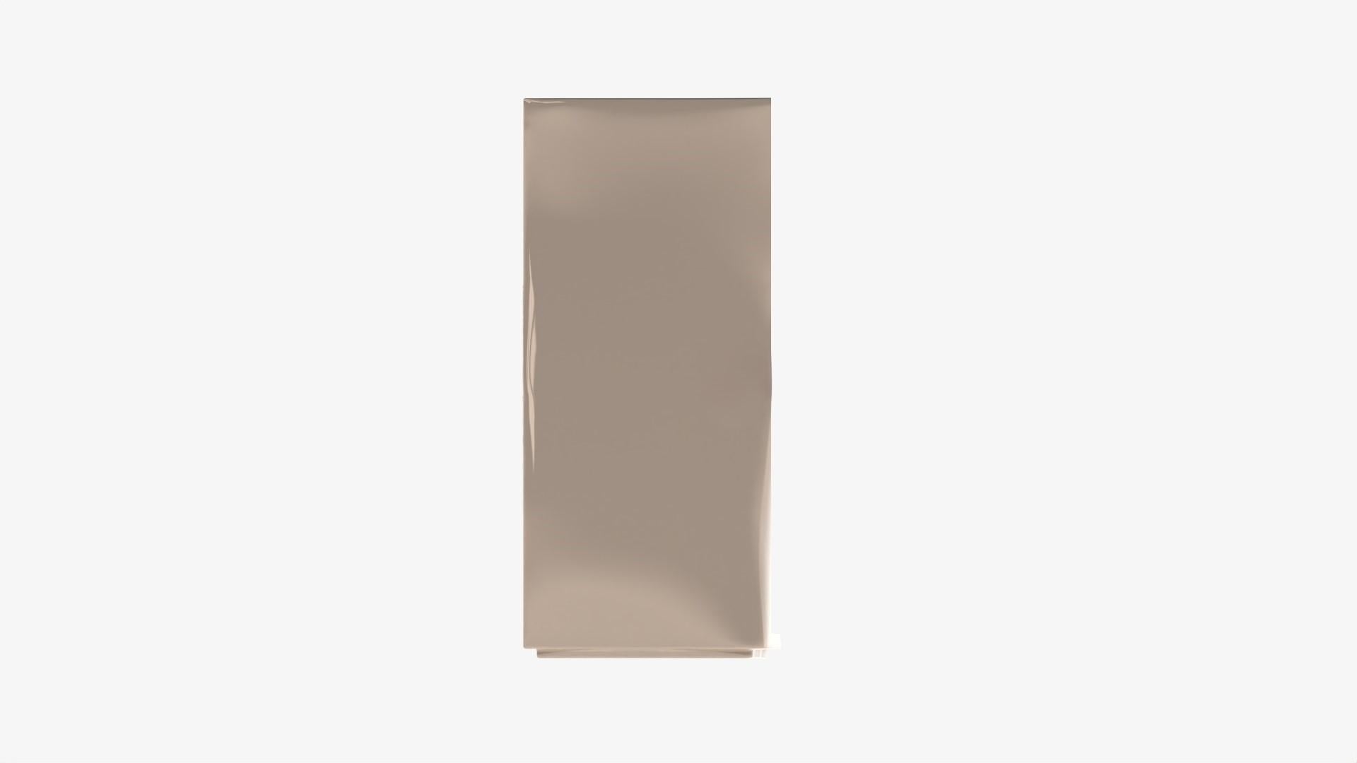 Table d'appoint Adelma, lignes 1, huîtres claires/or en vente 1