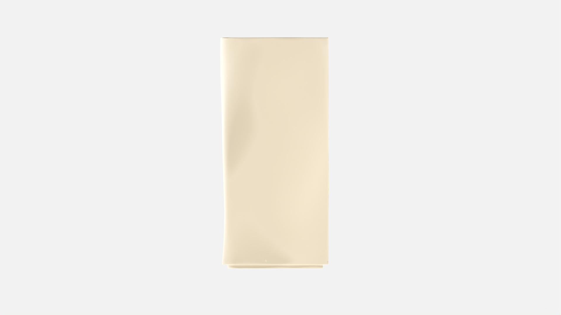 XXI secolo e contemporaneo Tavolino Adelma, lignes 1, Porcelaine White/gold in vendita