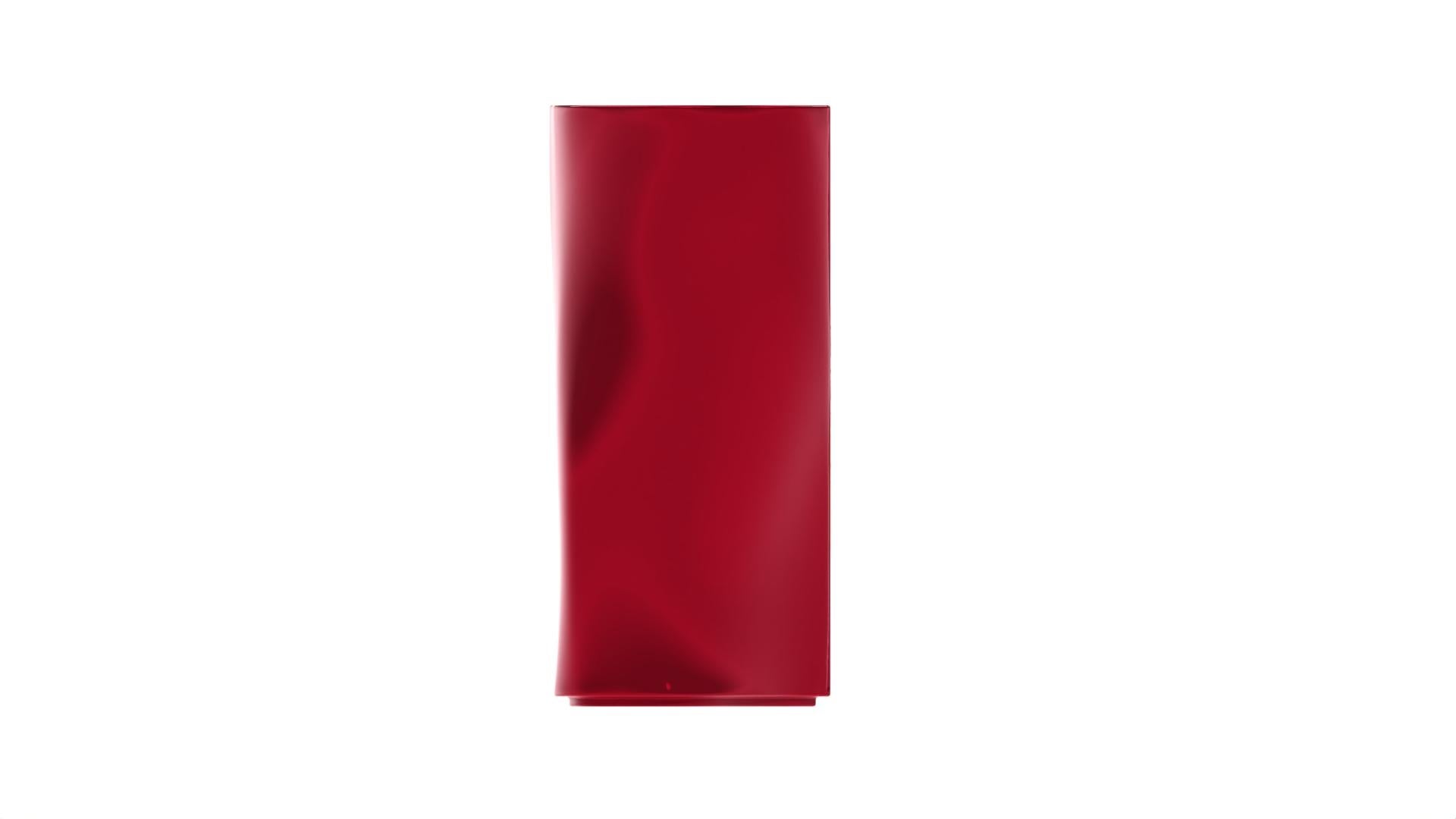 XXIe siècle et contemporain Table d'appoint Adelma, lignes 1, rouge/or Ombrie en vente