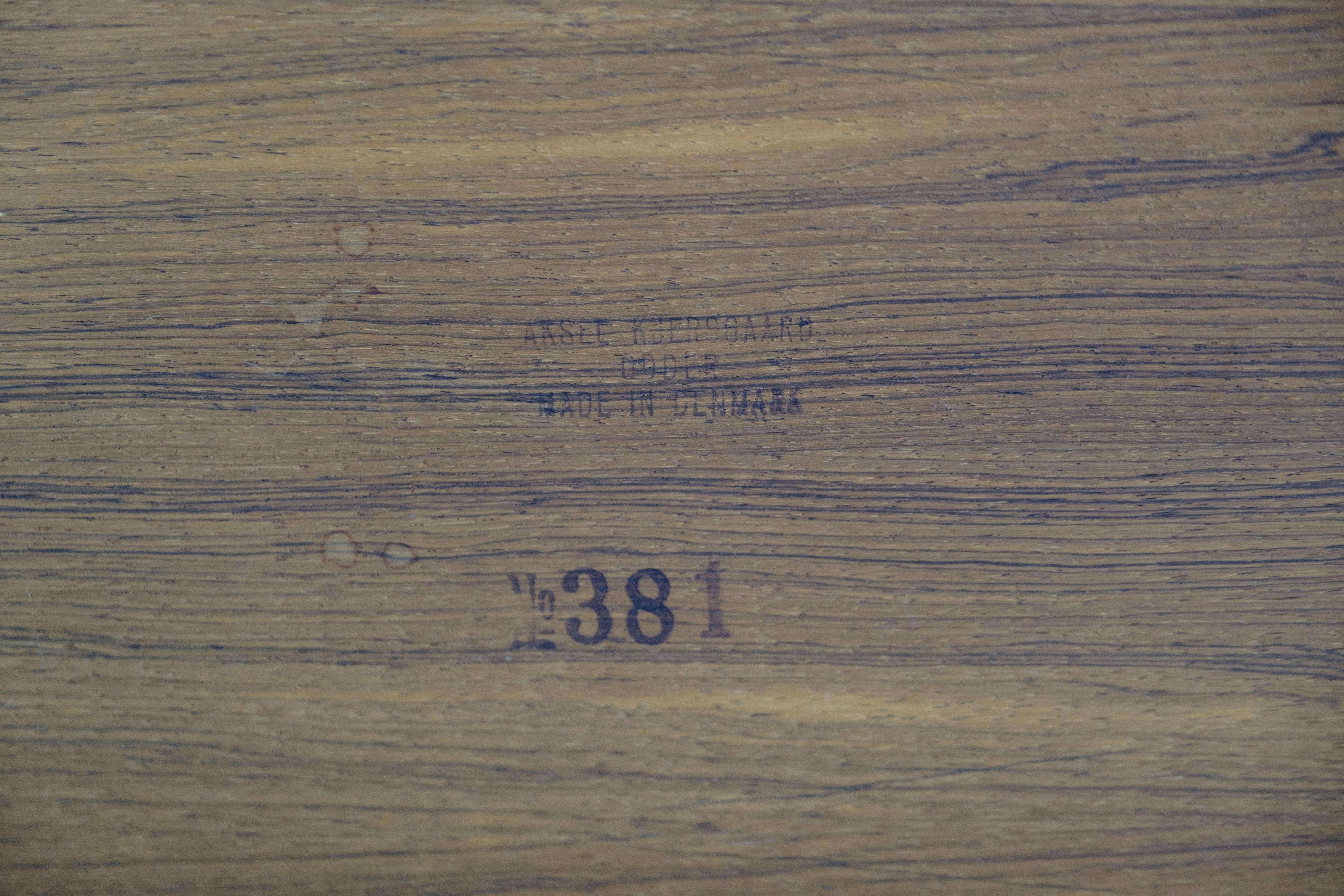 Beistelltisch Modell 381 aus Palisanderholz von Aksel Kjersgaard aus den 1960er Jahren (Dänisch) im Angebot