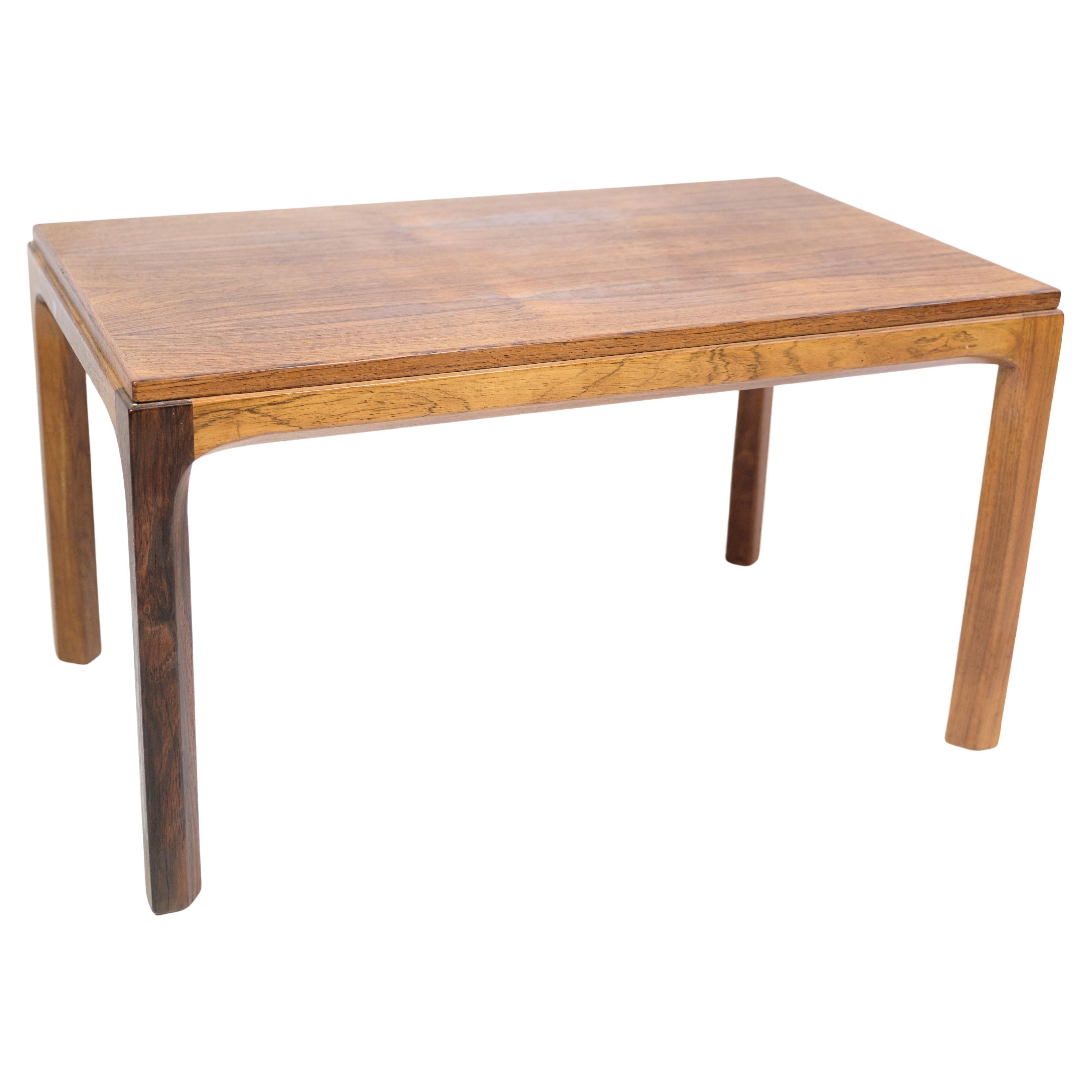 Side table, Aksel Kjersgaard, rosewood, Odder Møbler, model 381 For Sale