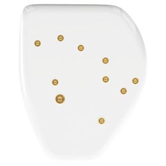 Side table Alessia, Constellation 1, Arctic White/gold