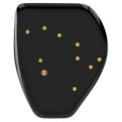 Side table Alessia, Constellation 1, Black Diamond/gold