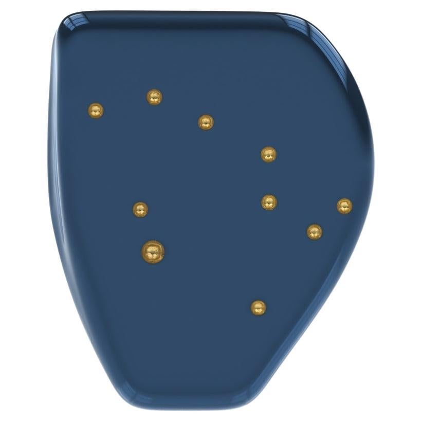 Side table Alessia, Constellation 1, Lunar Blue/gold