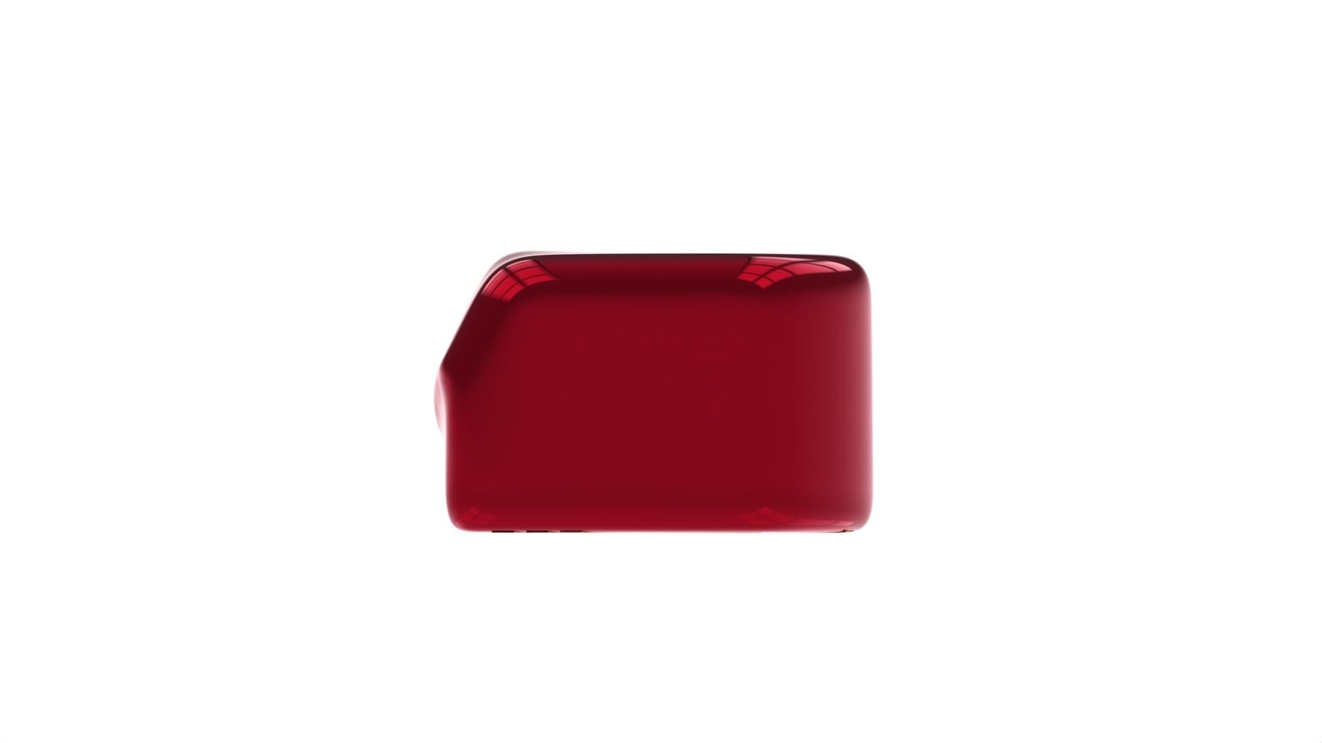 Mesa auxiliar Alessia, Constelación 1, Rojo umbro/oro Chapado en oro en venta