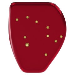 Side table Alessia, Constellation 1, Umbrian Red/gold