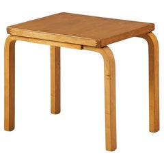 Side Table, Alvar Aalto, Oy Huonekalu- ja Rakennustyötehdas Ab, 1950s