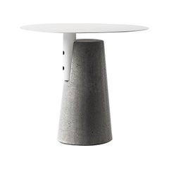 Side Table 'BAI' Made of Concrete and Steel 'Small' '+Colors'