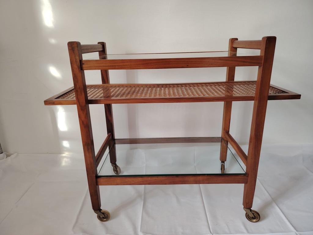Modern Side Table, Bar by Julius Jirasek for Hagenauer Wien For Sale