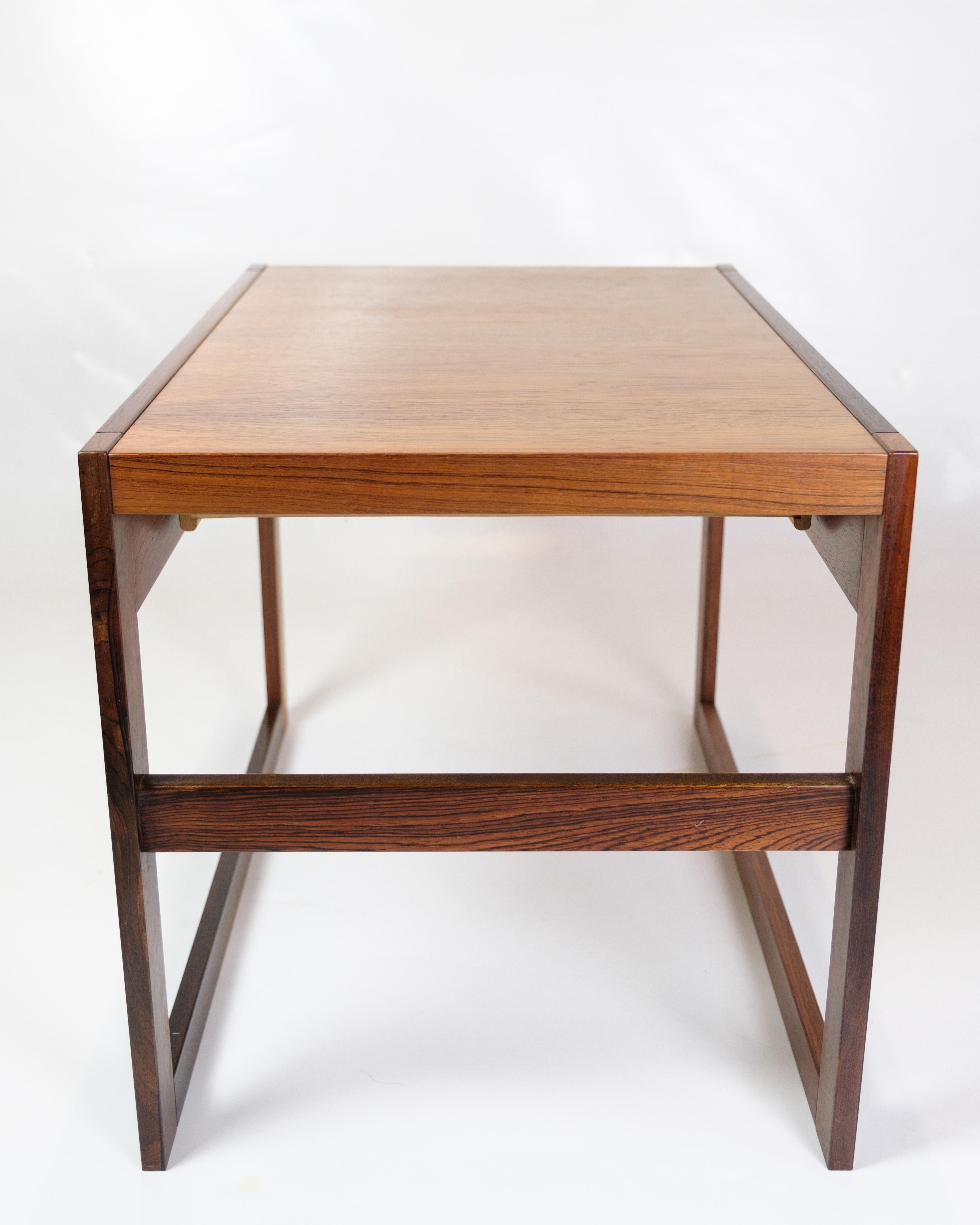 Side Table/Bedside Table With Draw Model K.T Nr. 152 Made In Rosewood From 1960s For Sale 1