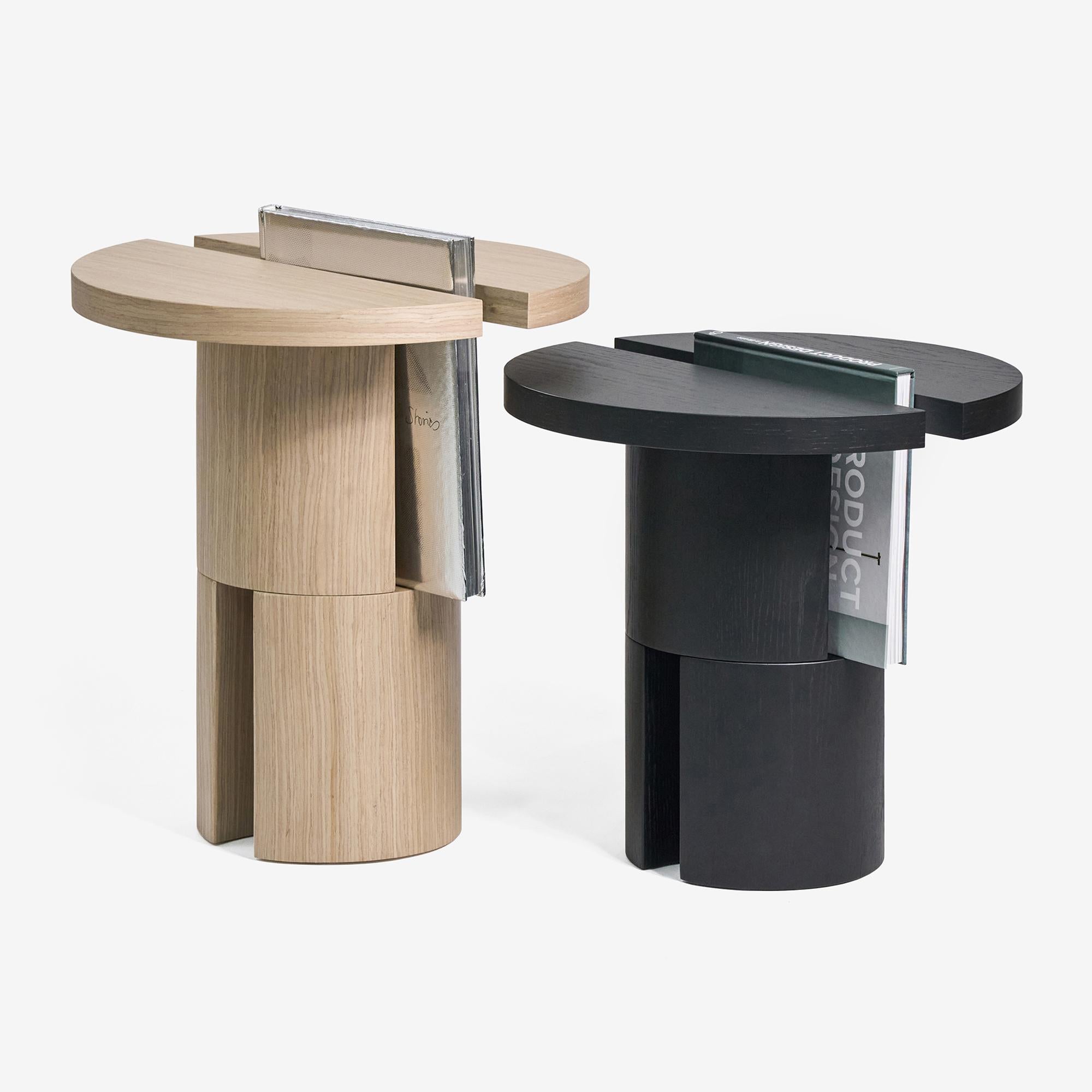 Side Table Biblio L by WOO In New Condition For Sale In Kyiv, UA