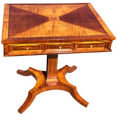 Antique A Biedermeier Side Table
