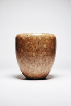 Side Table, Brown Eggshell DOT S by Reda Amalou, 2019 - Glossy Lacquer