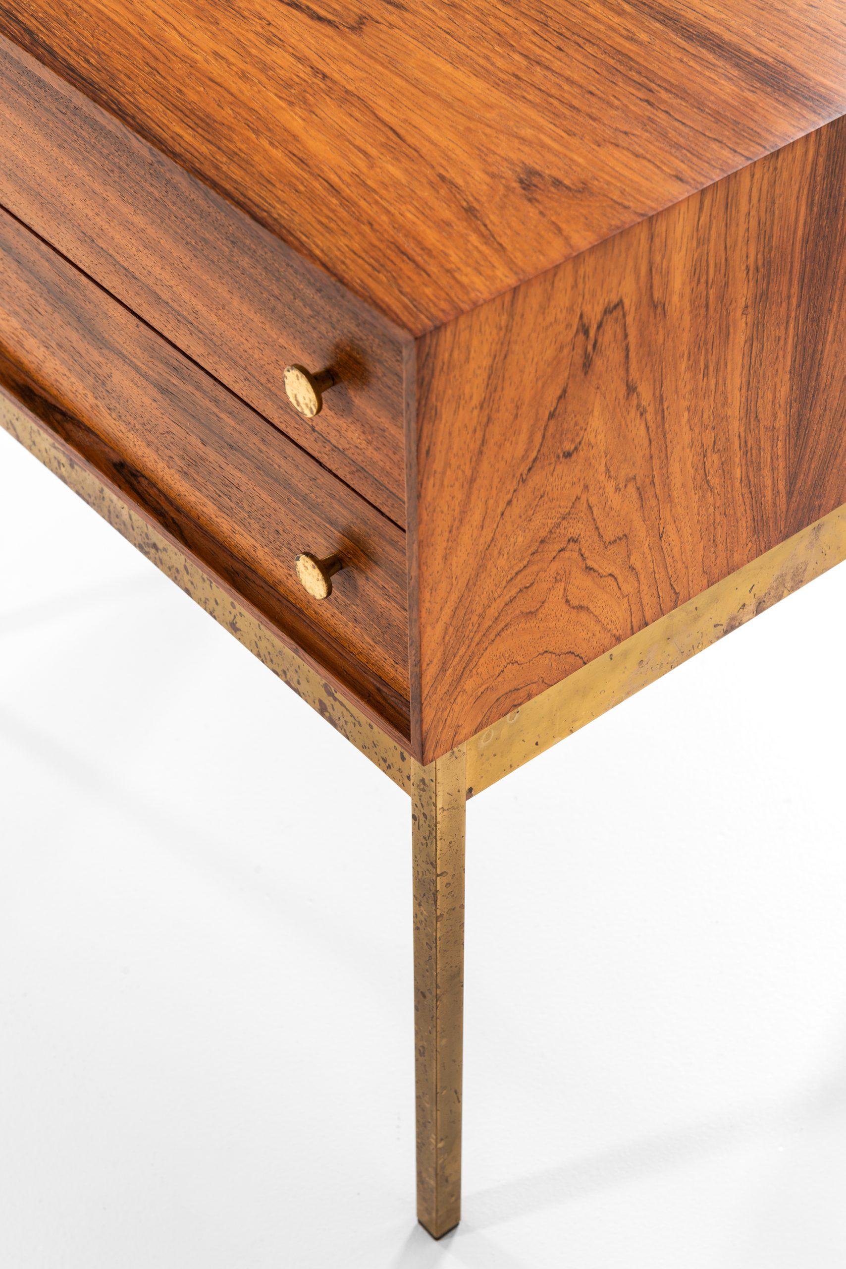 Swedish Side Table / Bureau Attributed to Poul Nørreklit Produced in Sweden For Sale