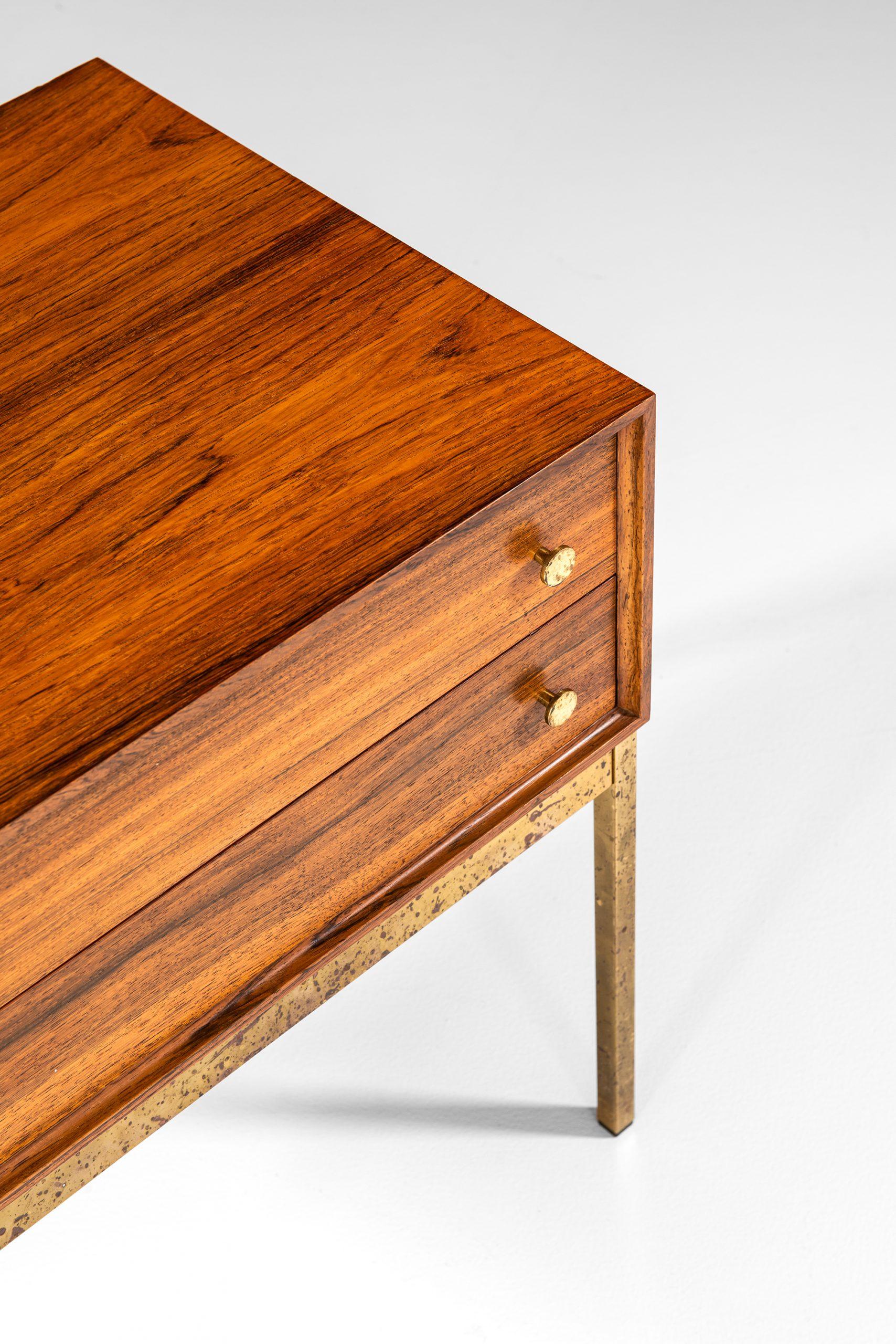 Mid-20th Century Side Table / Bureau Attributed to Poul Nørreklit Produced in Sweden For Sale