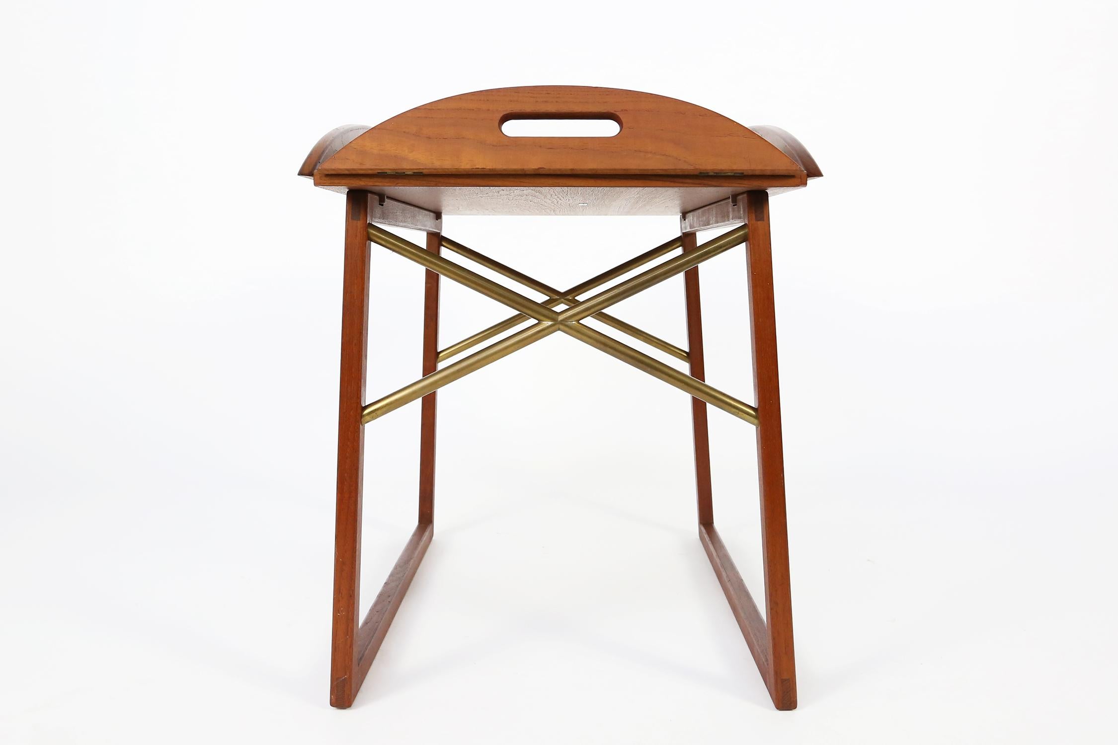 Side Table or Butlers Tray by Svend Langkilde for Illums Bolighus, Denmark For Sale 4