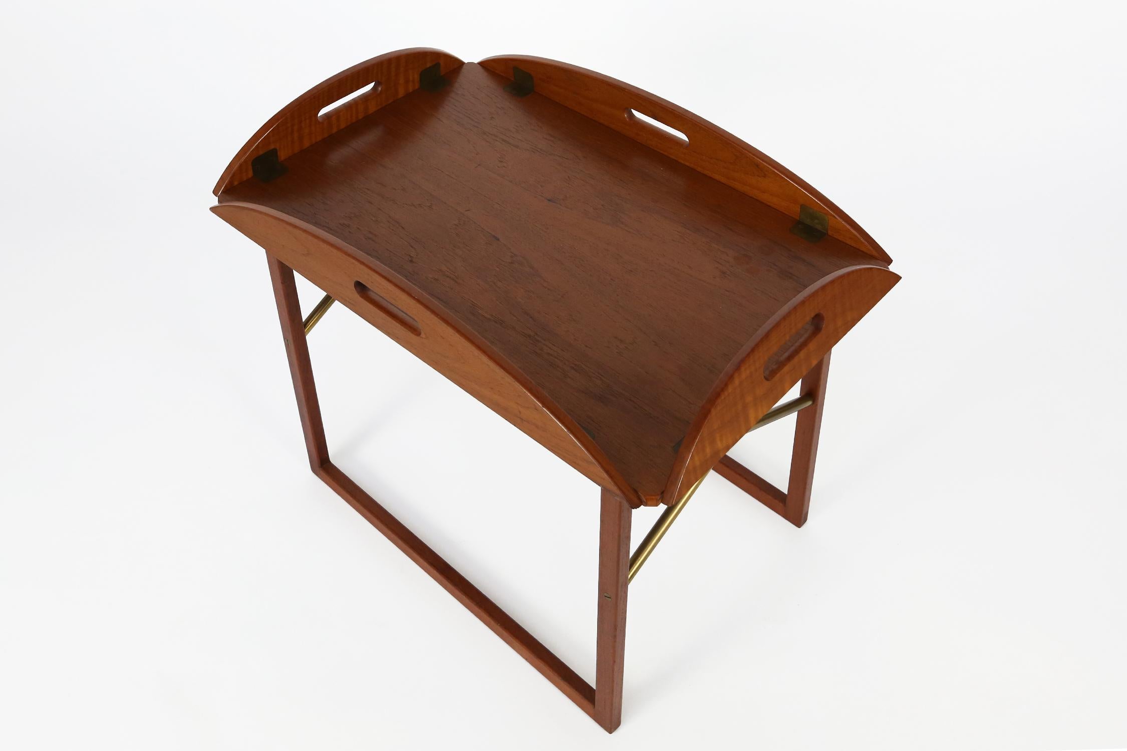 Mid-Century Modern Side Table or Butlers Tray by Svend Langkilde for Illums Bolighus, Denmark For Sale