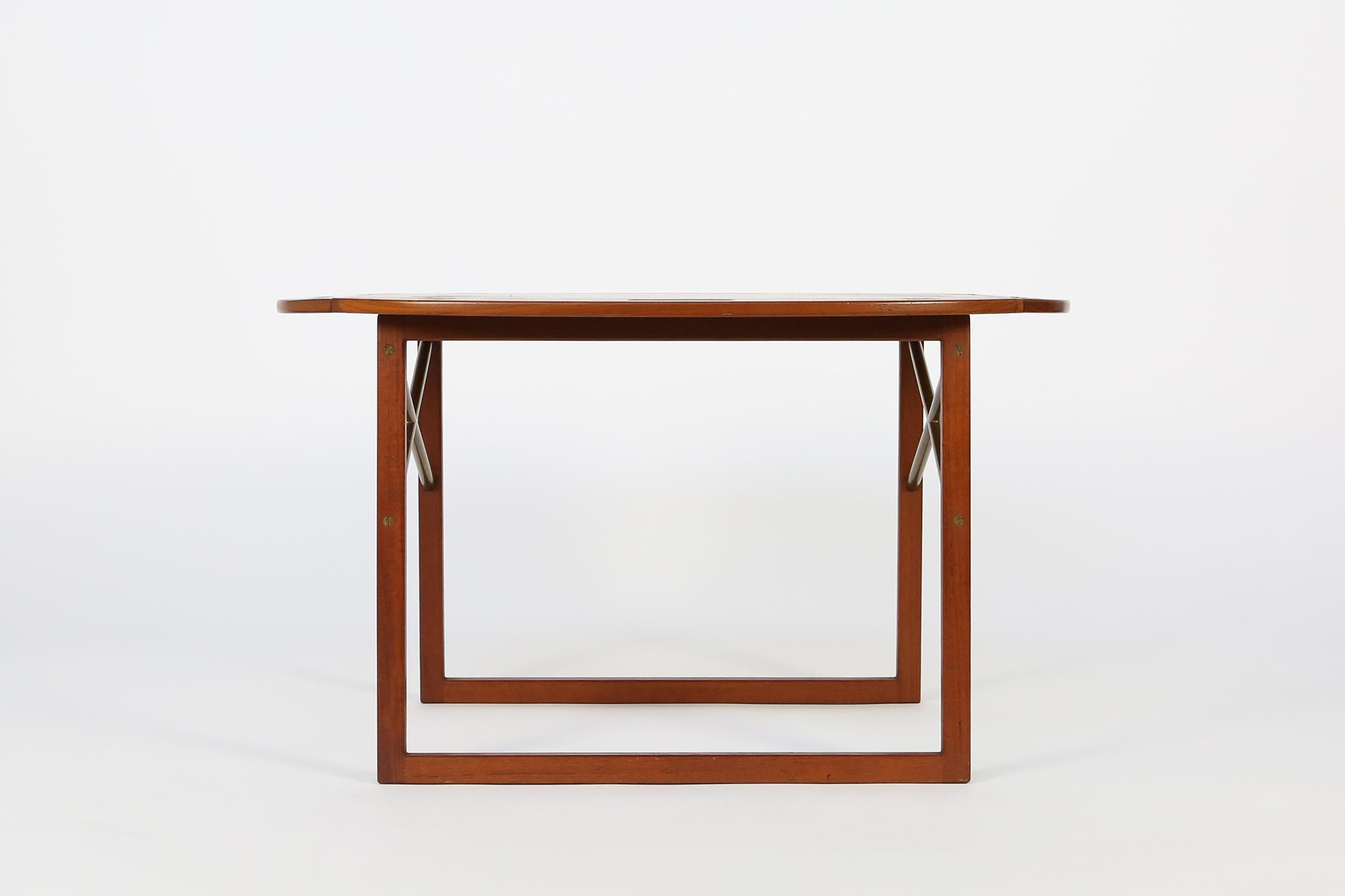 Danish Side Table or Butlers Tray by Svend Langkilde for Illums Bolighus, Denmark For Sale