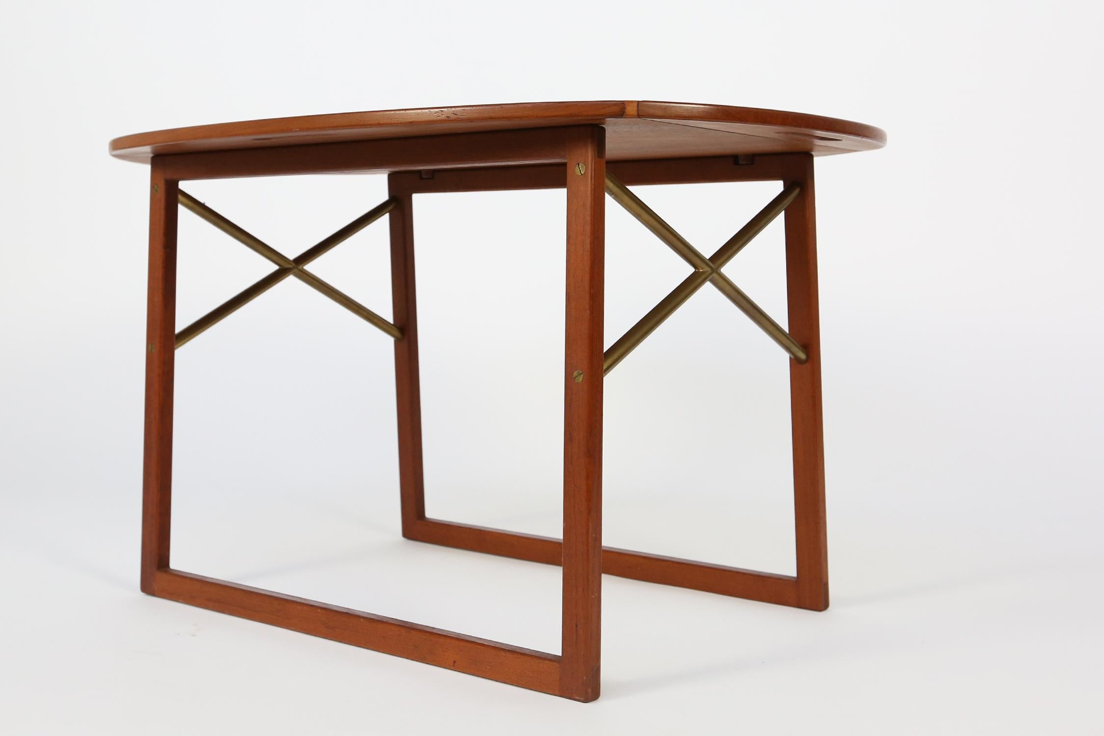 Side Table or Butlers Tray by Svend Langkilde for Illums Bolighus, Denmark In Fair Condition For Sale In Ghent, BE