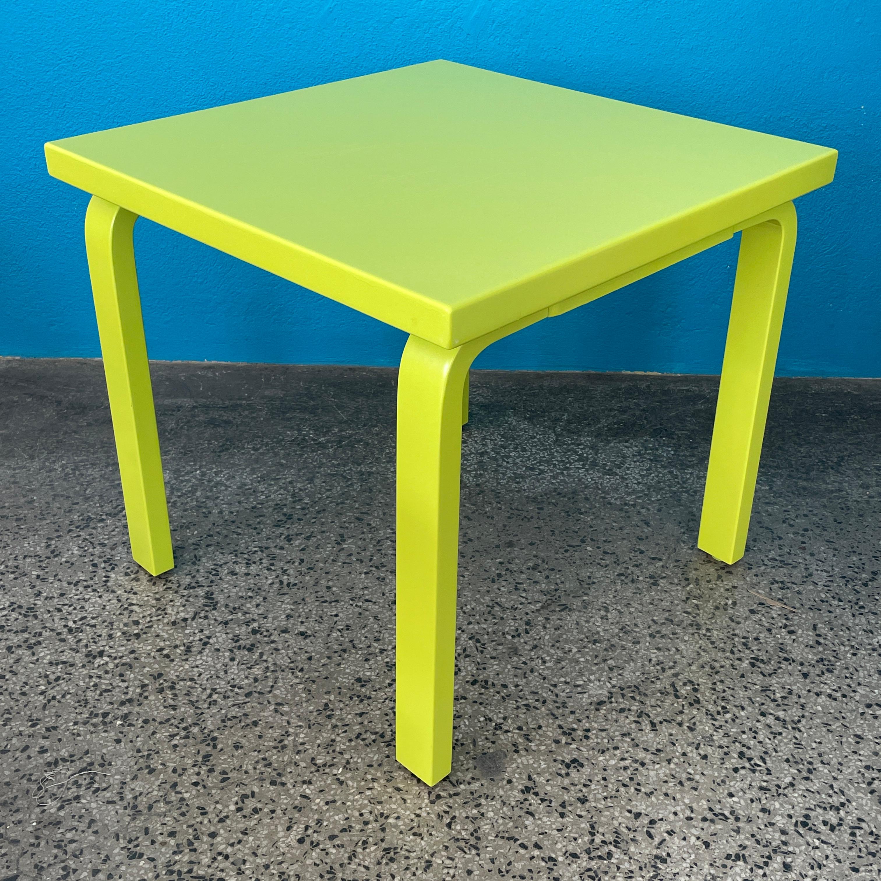 Finnish Side Table By Alvar Aalto for Artek Finland For Sale