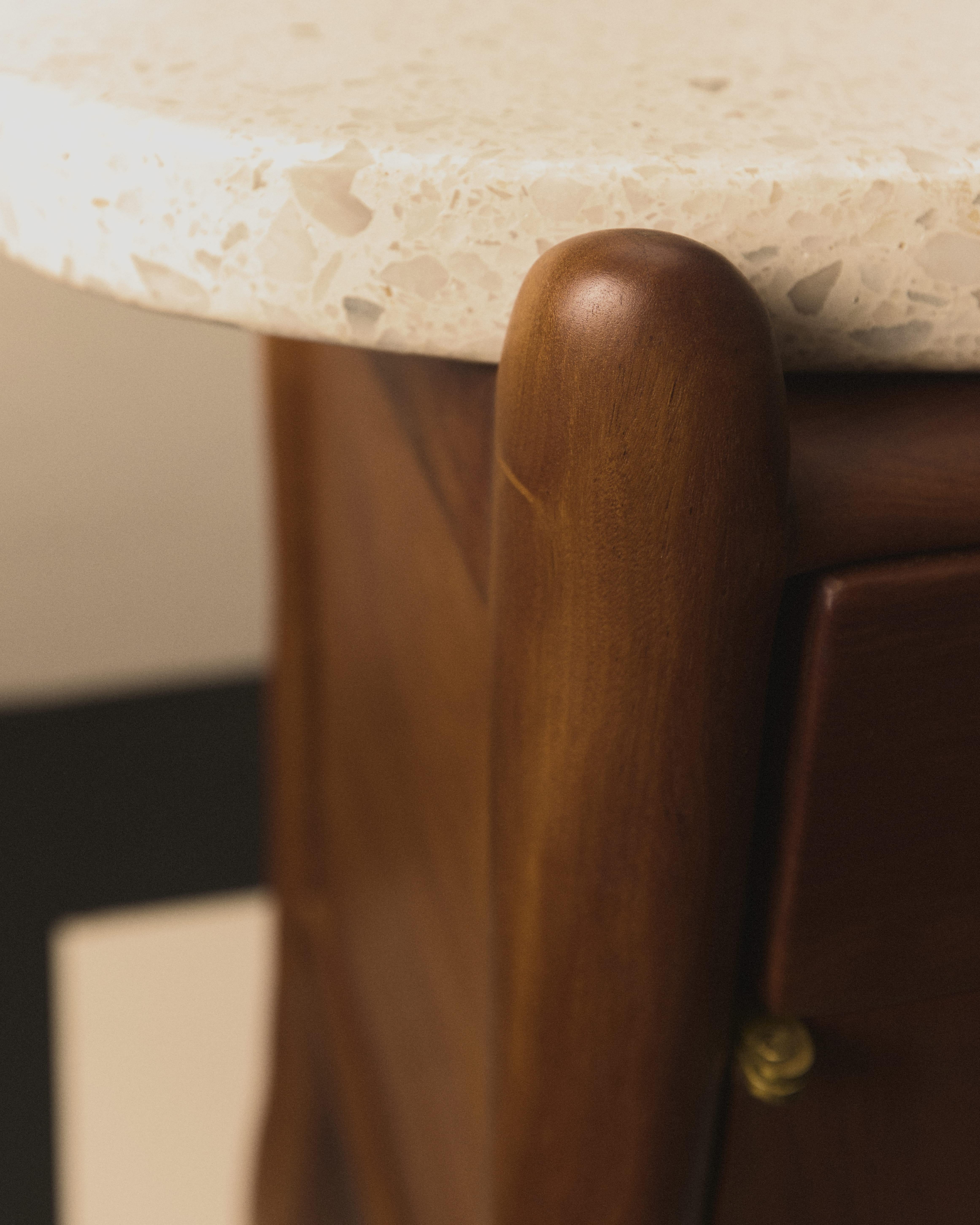 Brazilian Side table by Andrew de Freitas For Sale