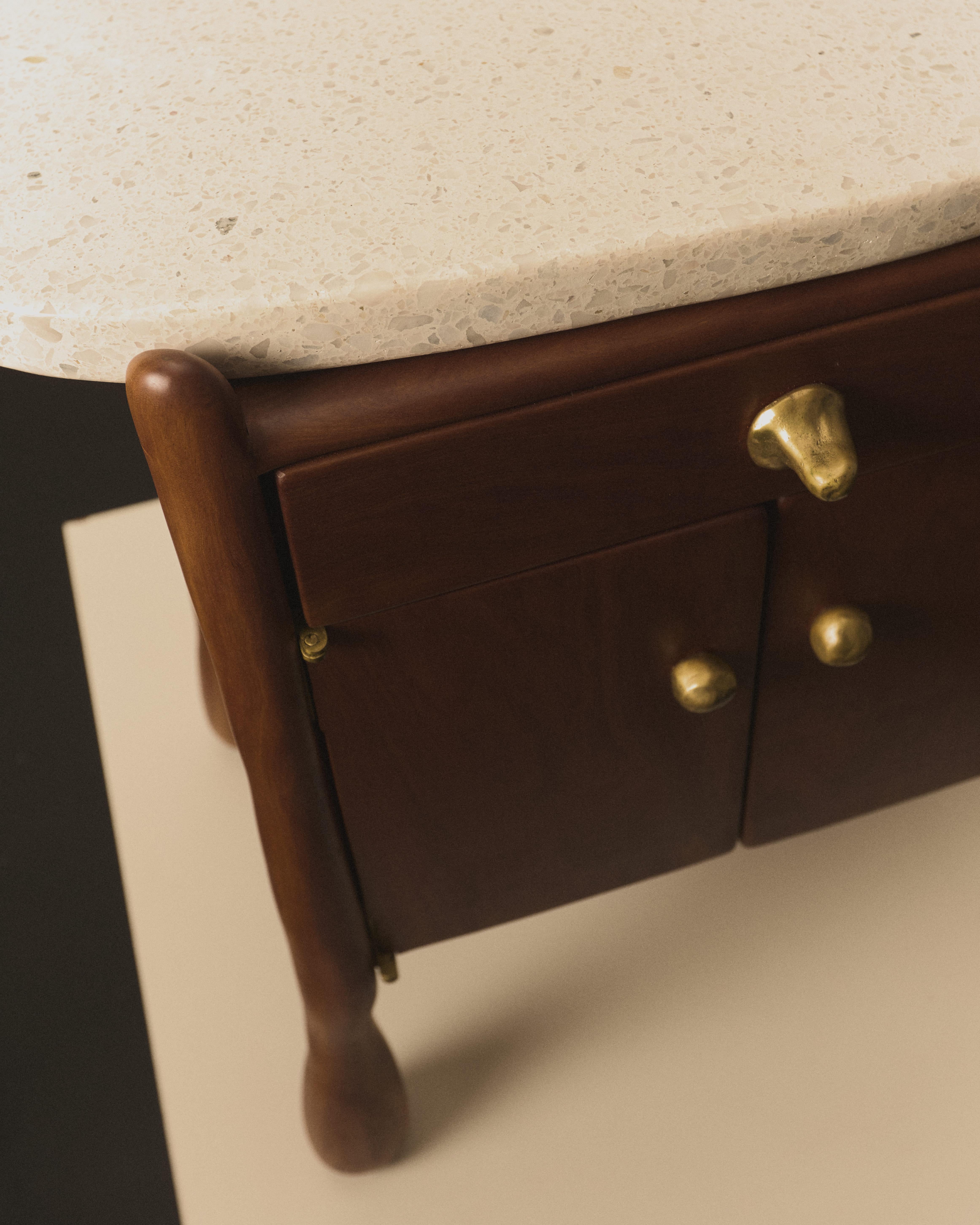 Contemporary Side table by Andrew de Freitas For Sale