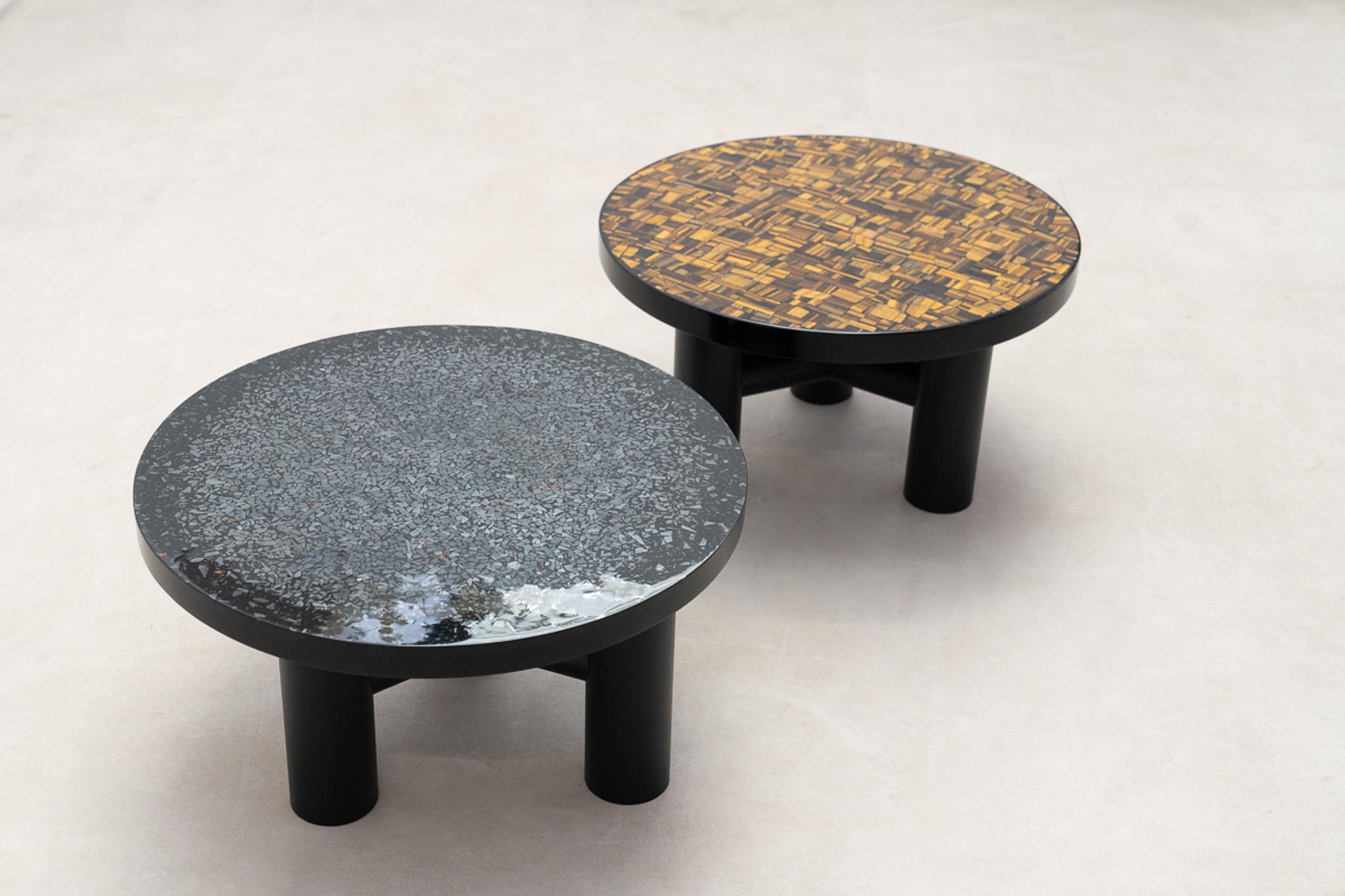 Mesa auxiliar del artista belga Etienne Allemeersch en venta 1