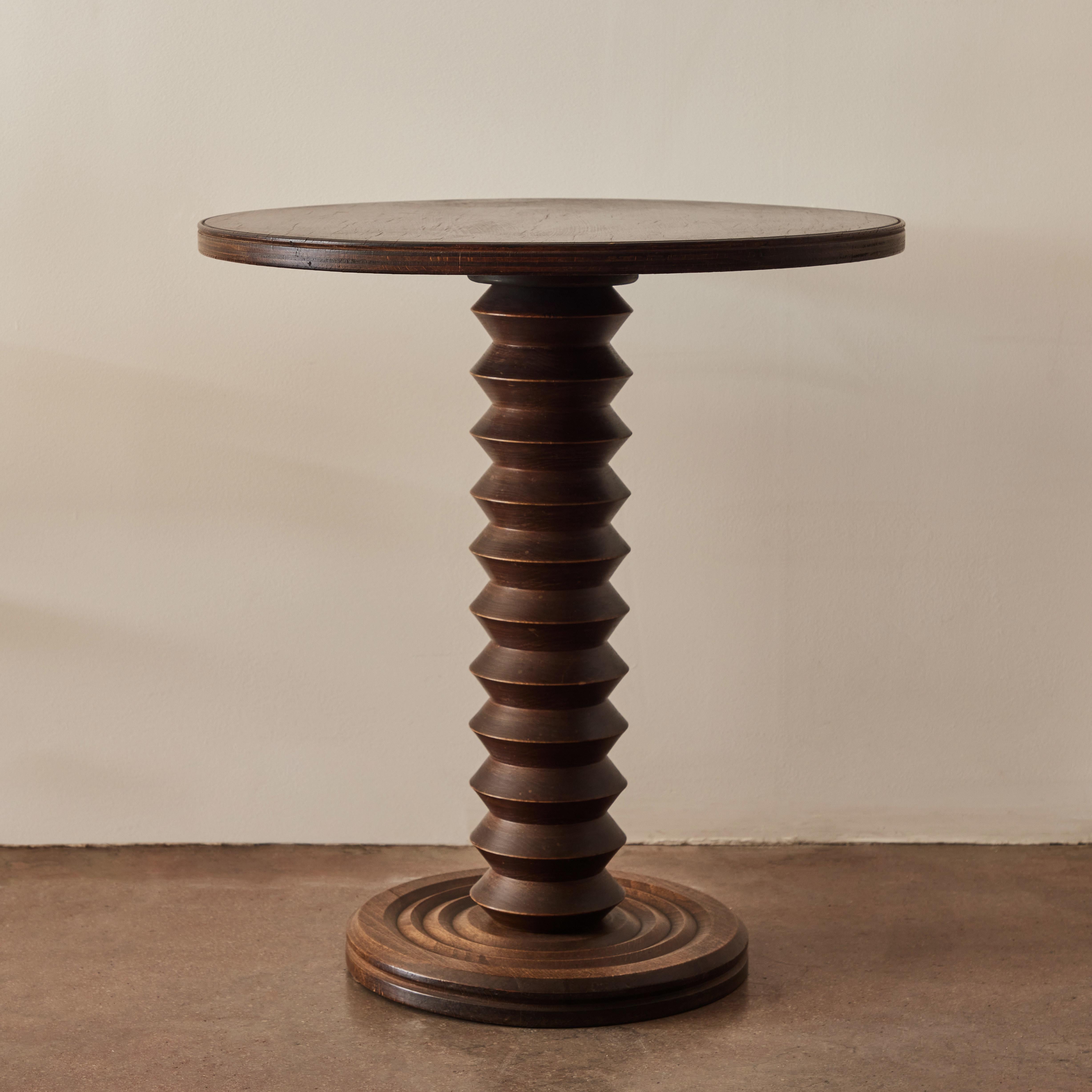 French Side Table by Charles Dudouyt