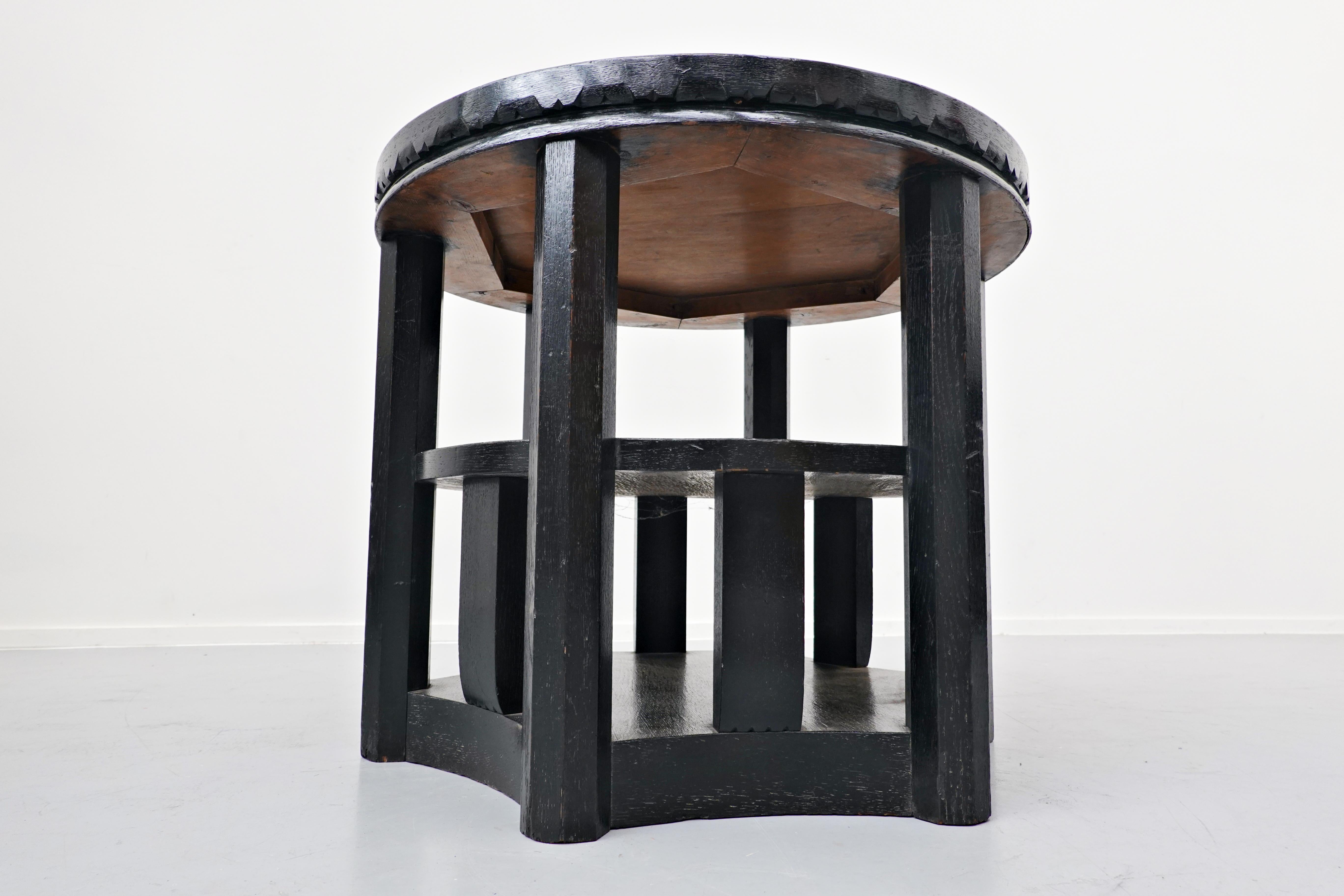 Hungarian Side Table by Ede Toroczkai Wigand, 1920s