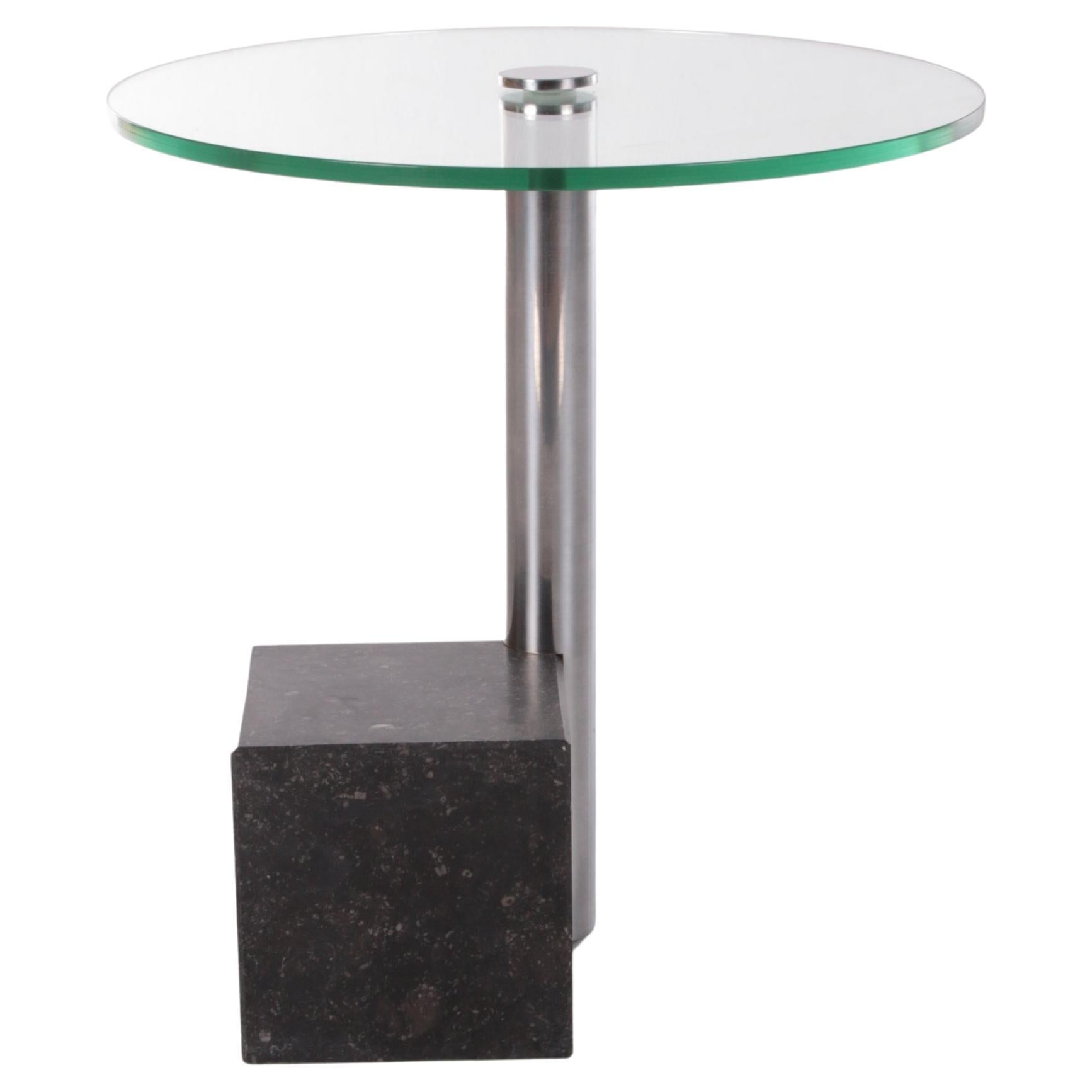 Side Table by Hank Kwint Made by Metaform Model HK-2, 1980