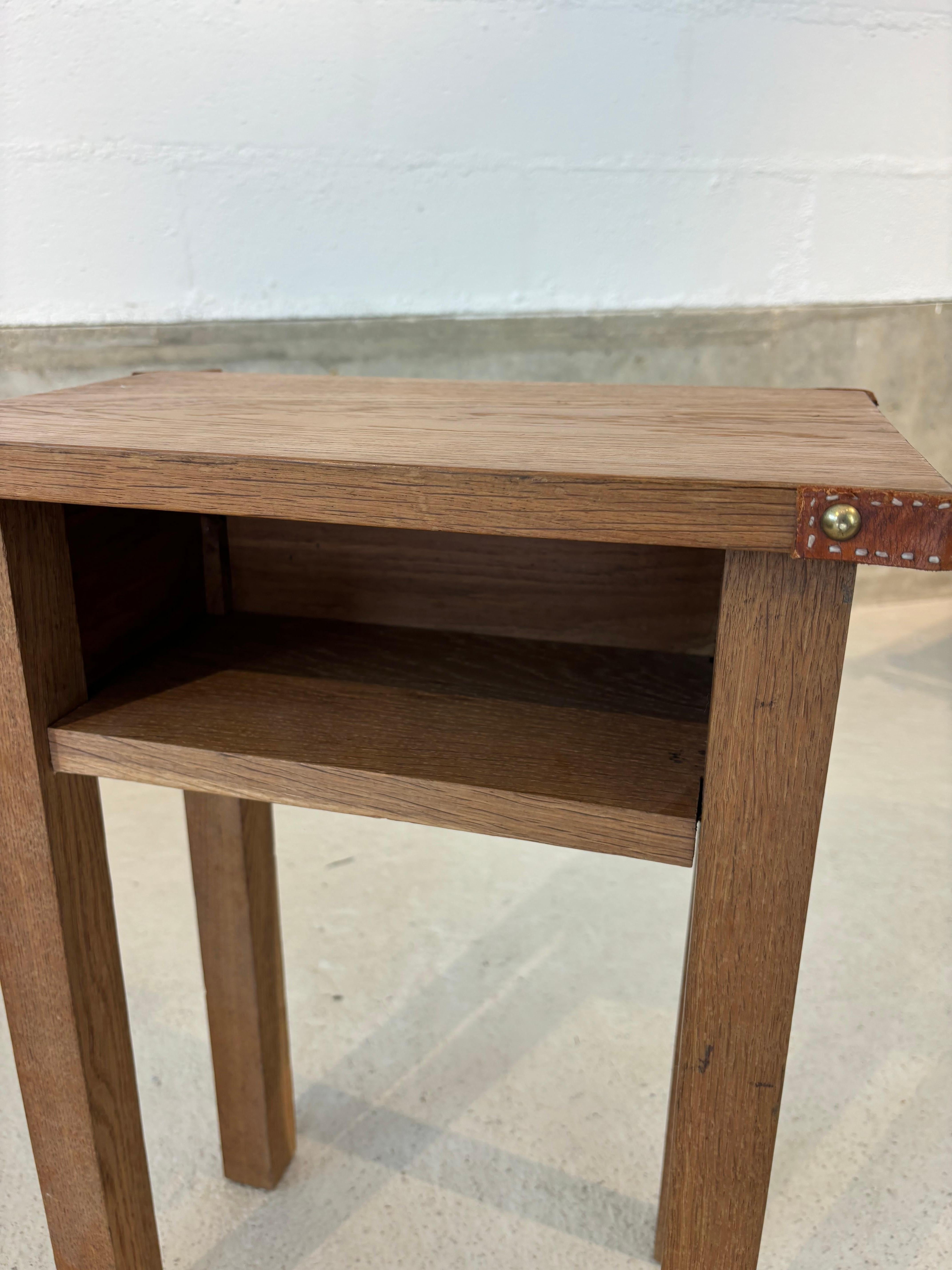 Side table by Jacques Adnet For Sale 10