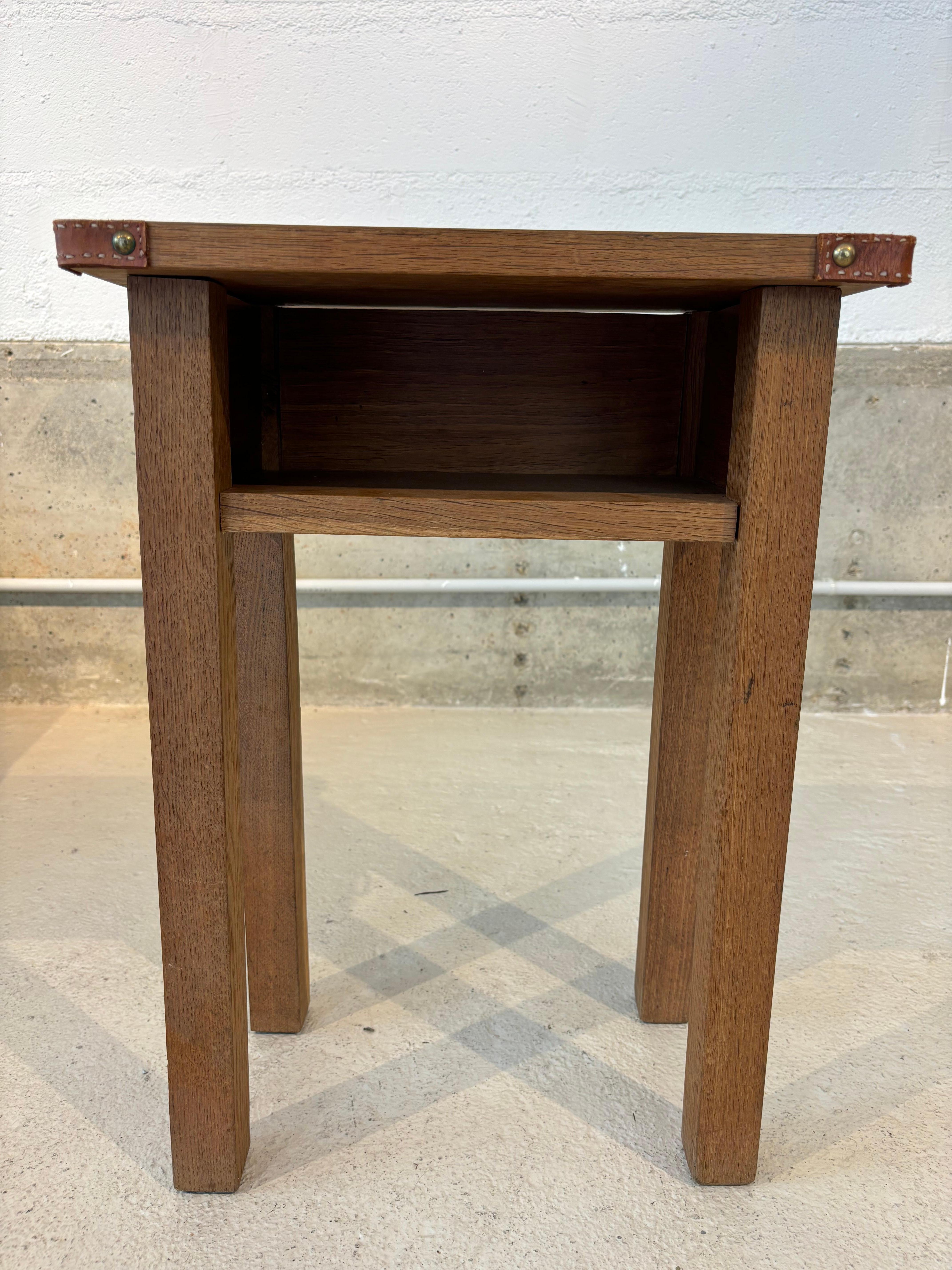 Side table by Jacques Adnet For Sale 13