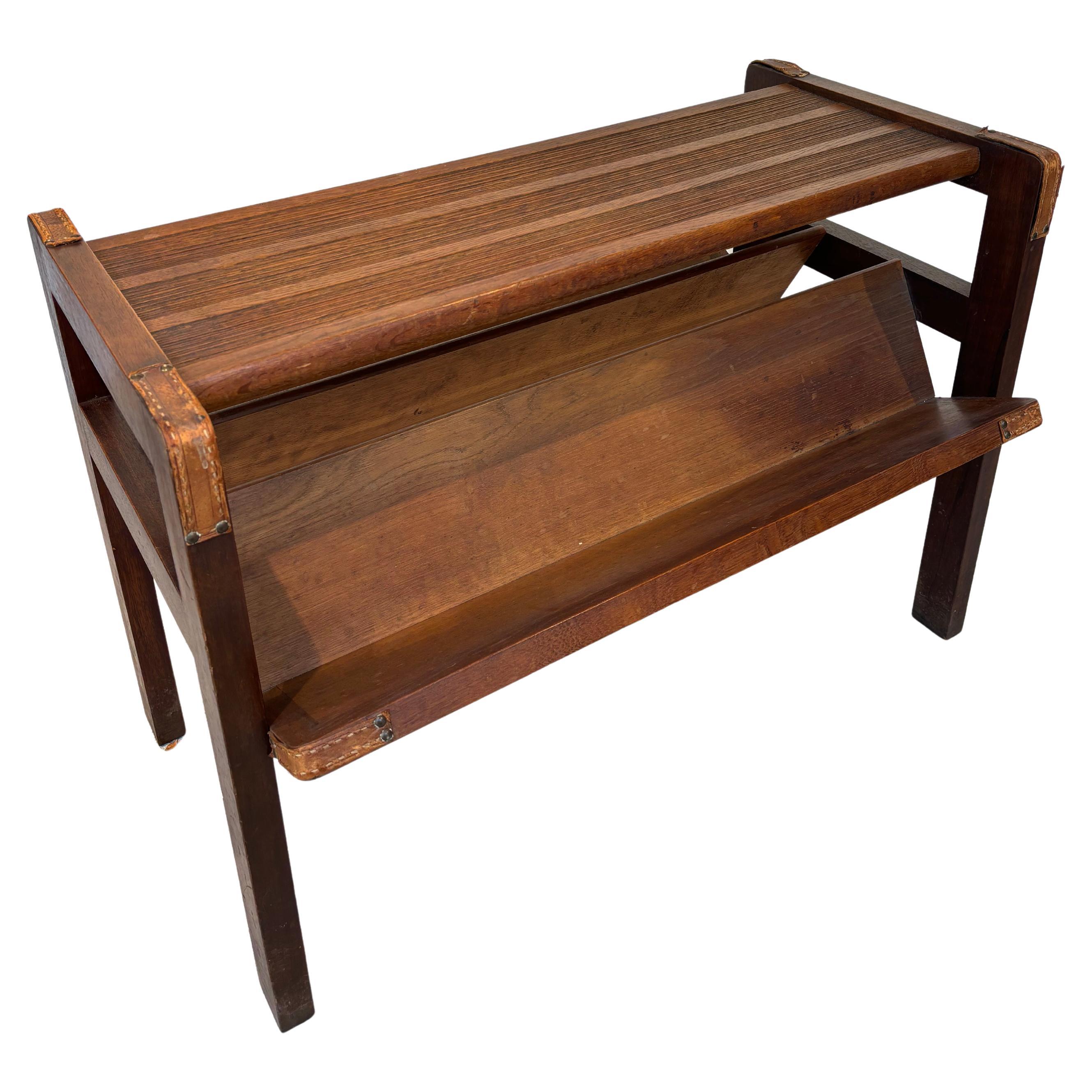 Side table by Jacques Adnet