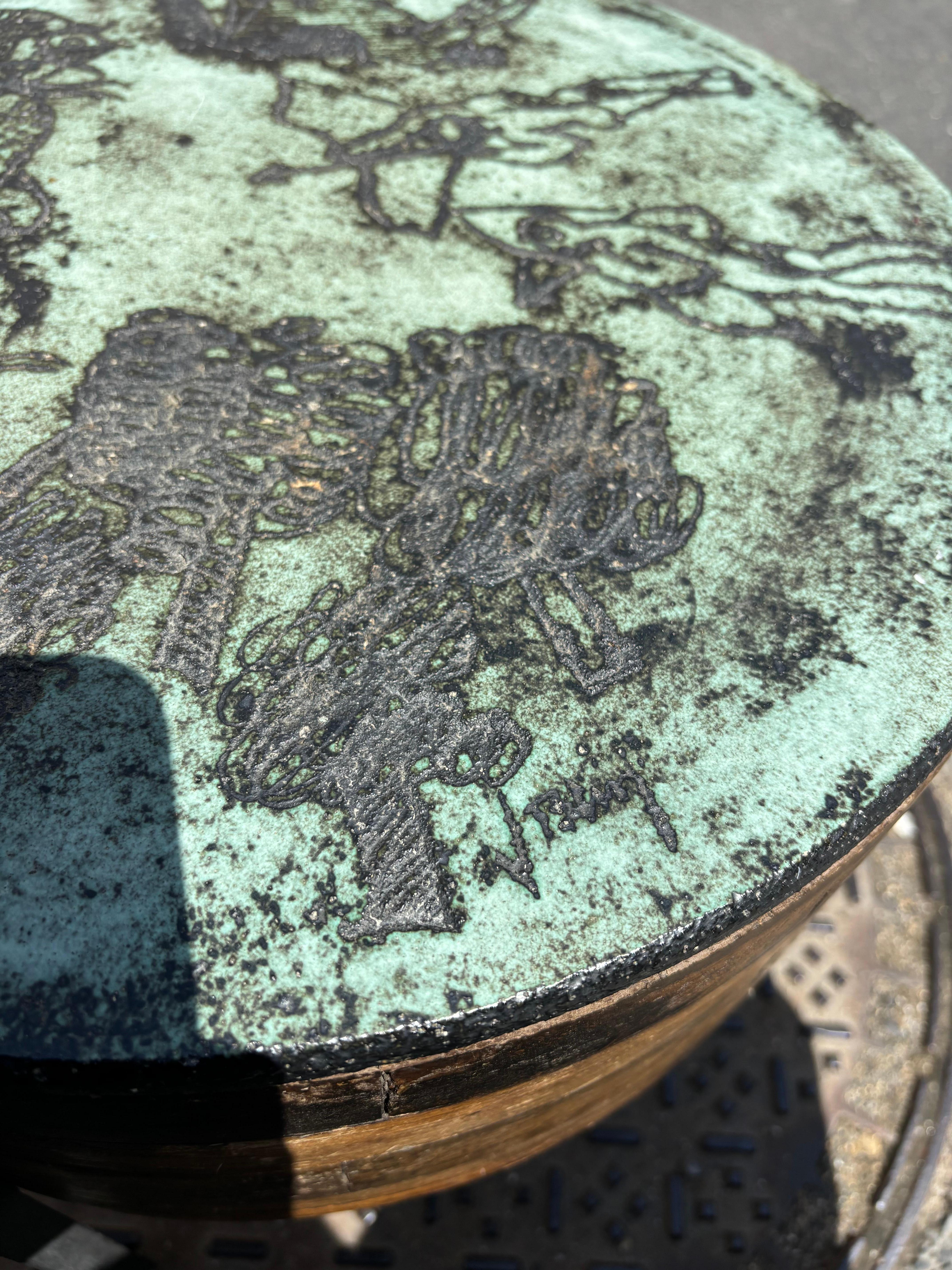 Milieu du XXe siècle Table d'appoint Jacques Blin en vente