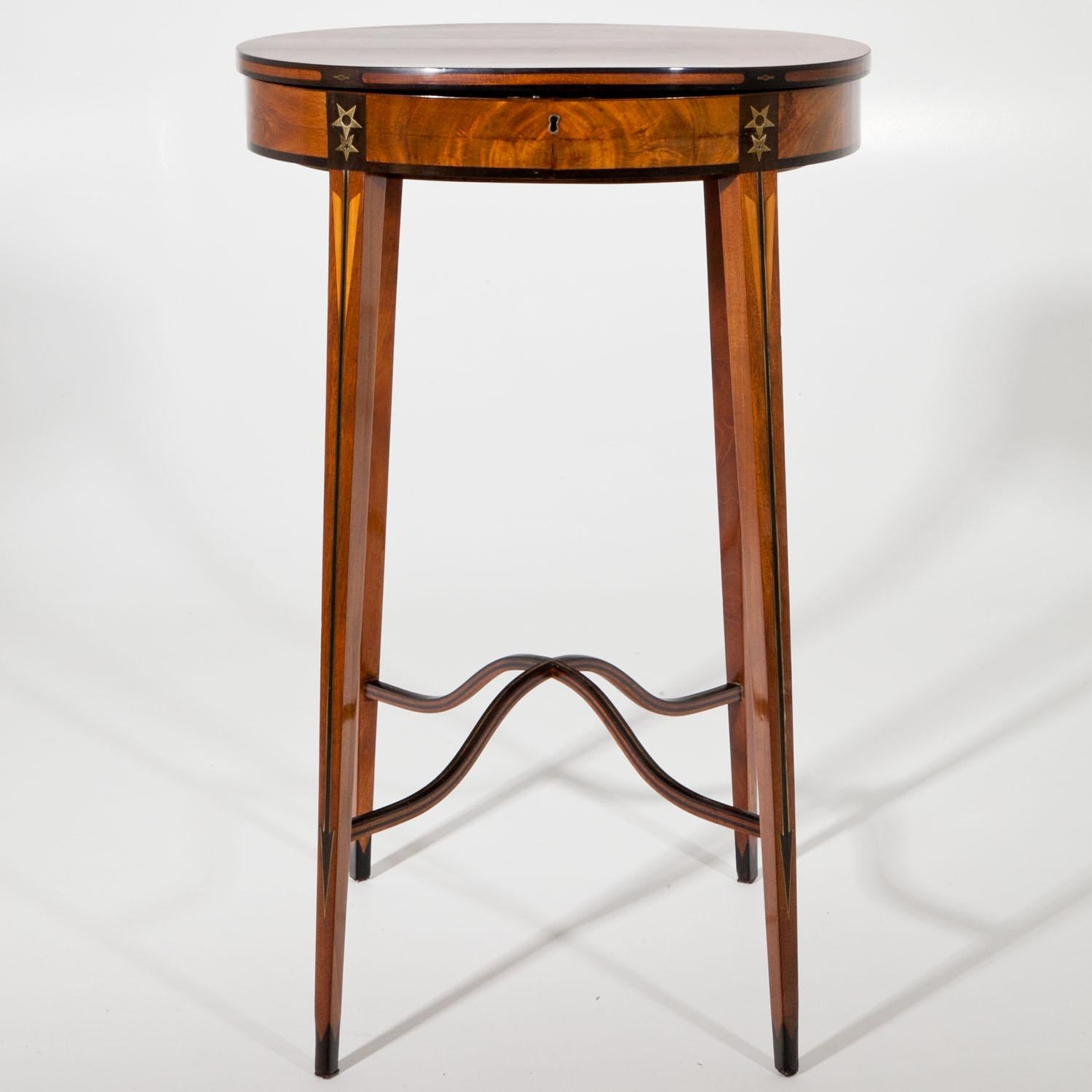 Side Table by Jean Joseph Chapuis, First Half of the 19th Century 1