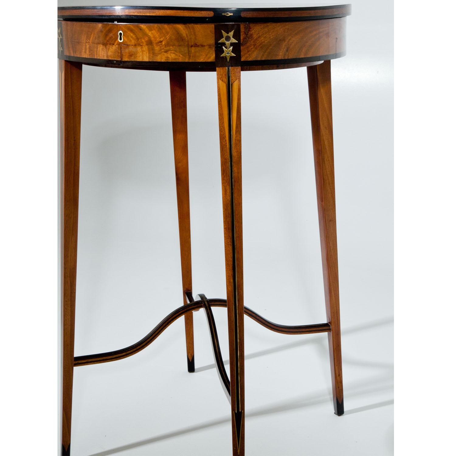 Side Table by Jean Joseph Chapuis, First Half of the 19th Century 5