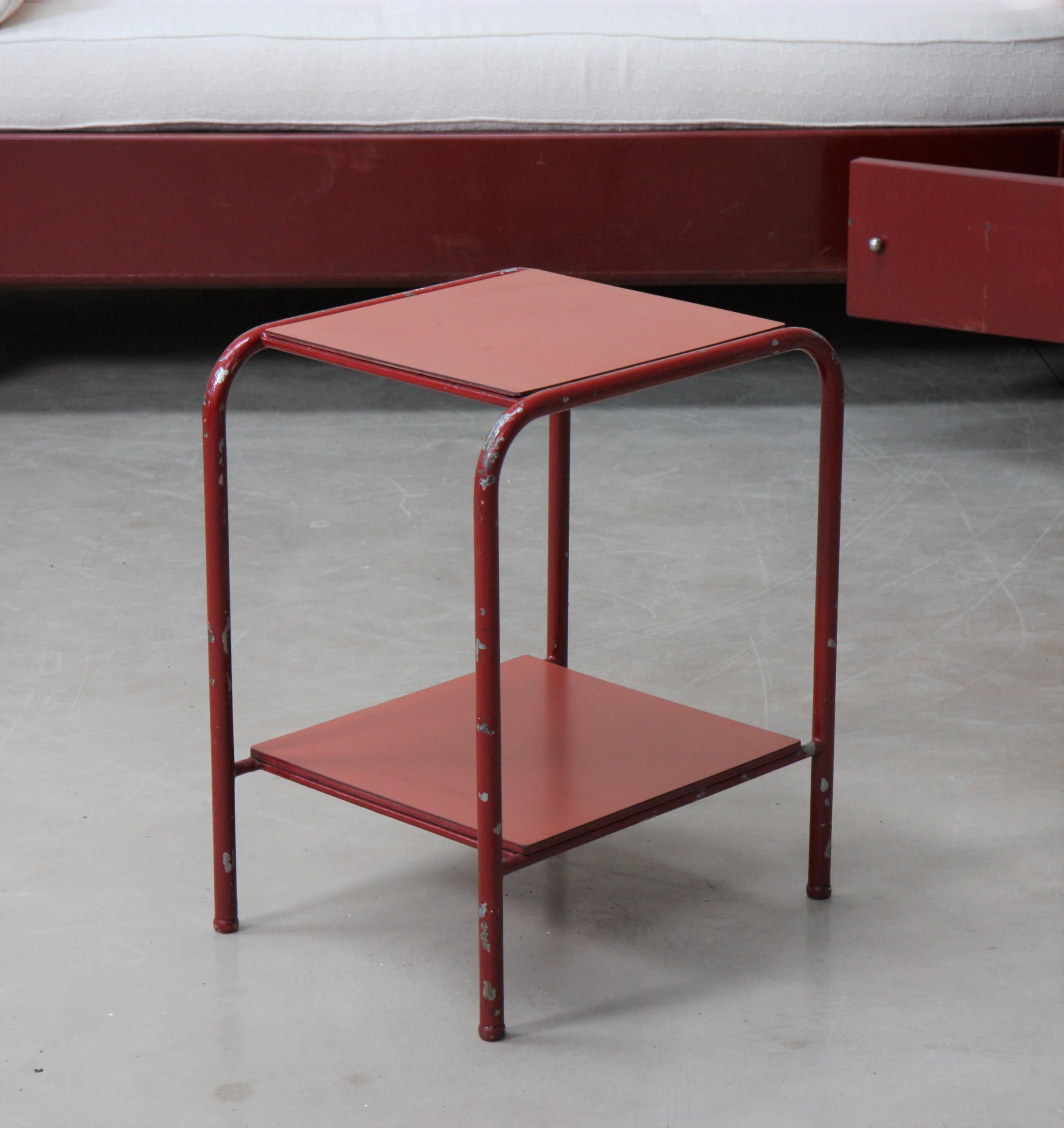 French Side Table by Jean Prouvé and Jules Leleu