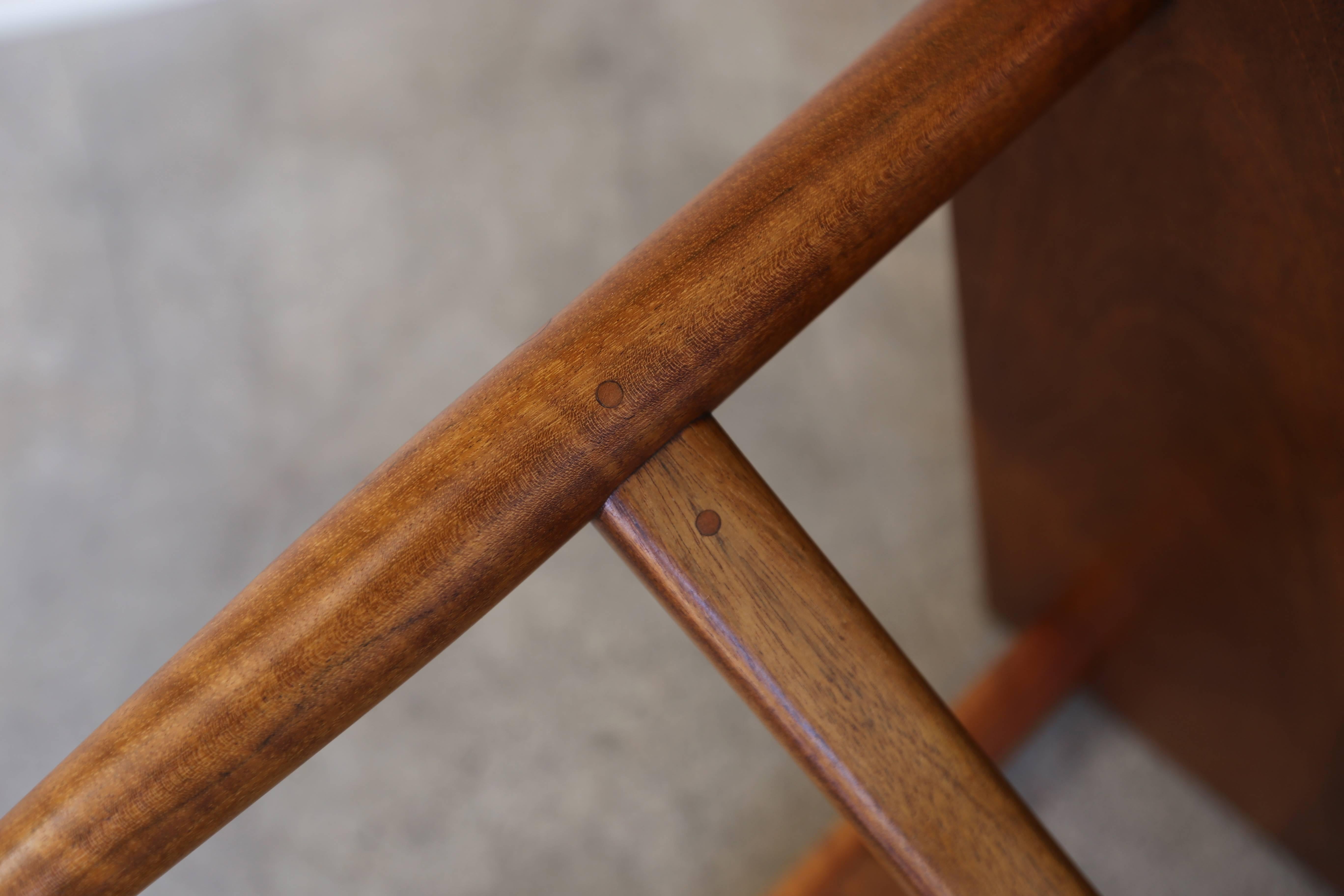 Walnut Side Table by John Nyquist For Sale