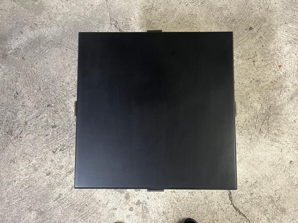 Brushed Side Table by Jordi Vilanova I Bosch For Sale