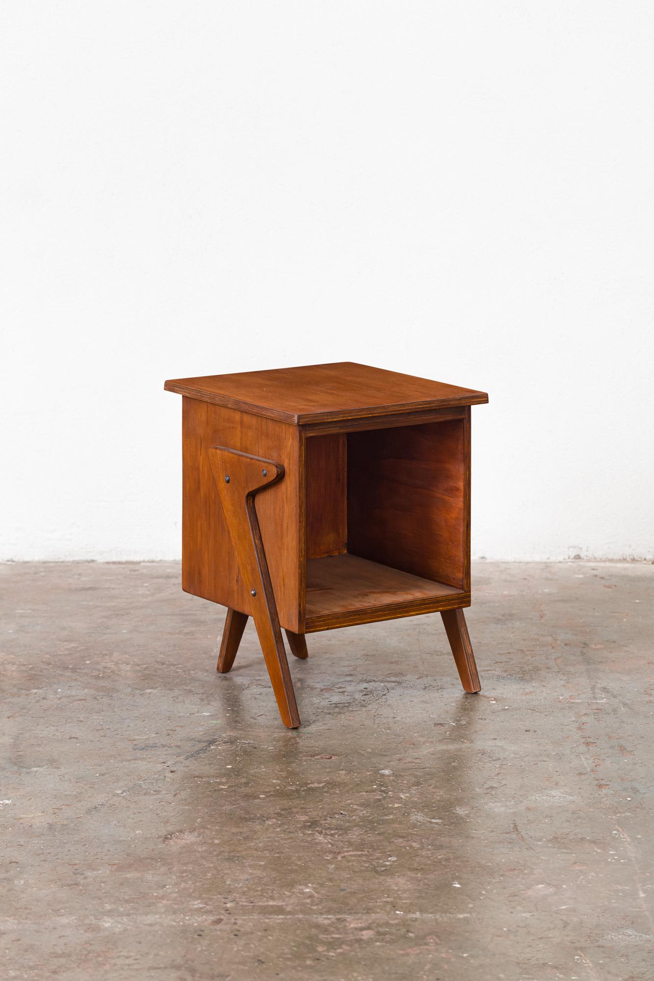 Mid-Century Modern Side Table by Jose Zanine Caldas For Sale