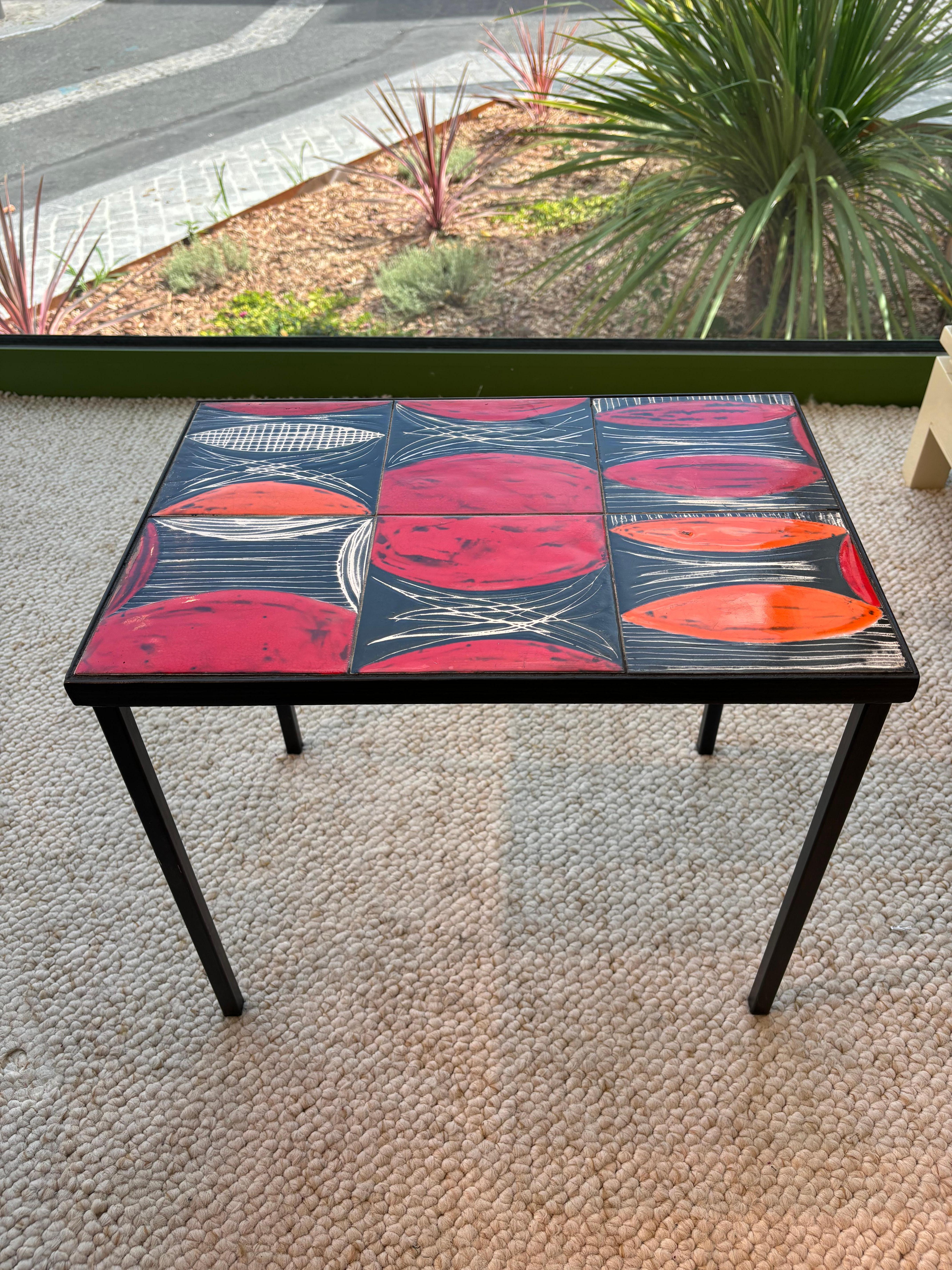 Side table by les frères Cloutier For Sale 9