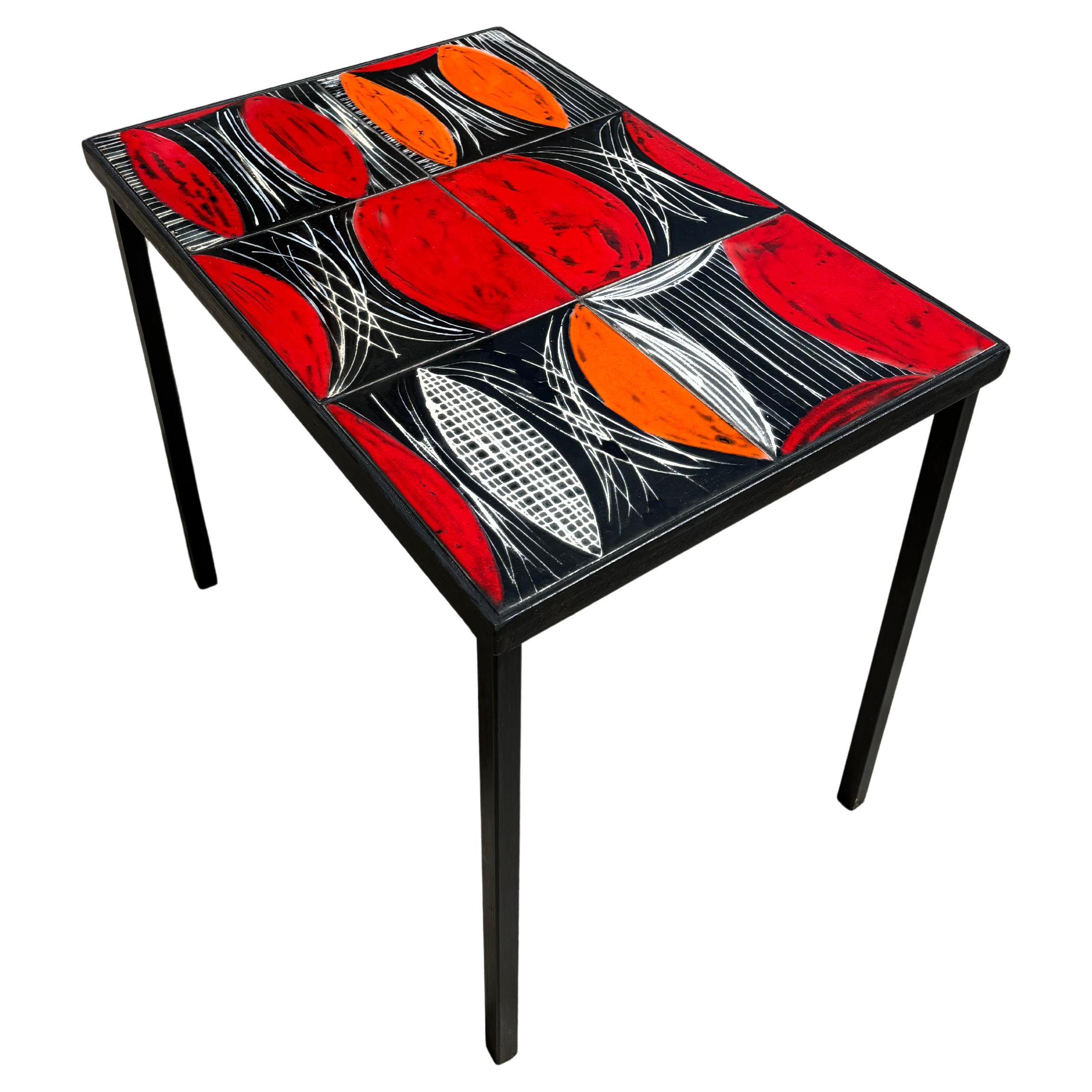 Side table by les frères Cloutier For Sale