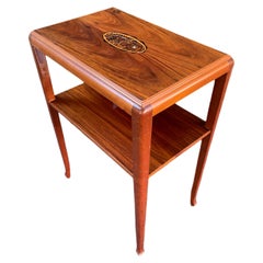 Side Table by Louis Majorelle, French, 1920s, Art Deco Mahogany Art Nouveau 1930
