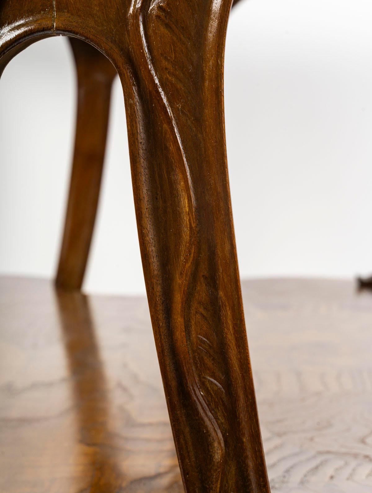 Table d'appoint Louis Majorelle, Nancy, période Art nouveau, vers 1900. en vente 6