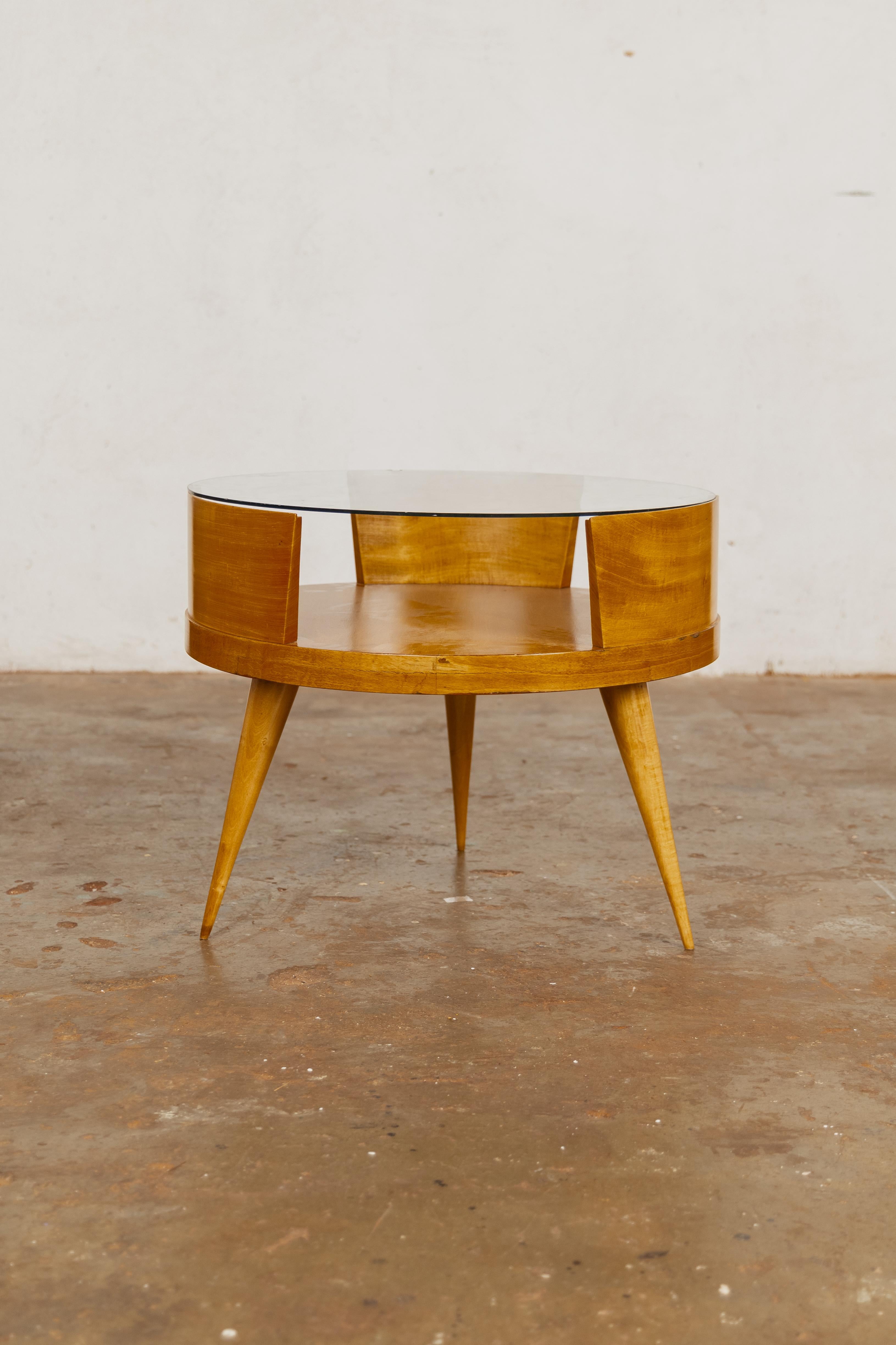 Mid-Century Modern Side table by Martin Eisler For Sale