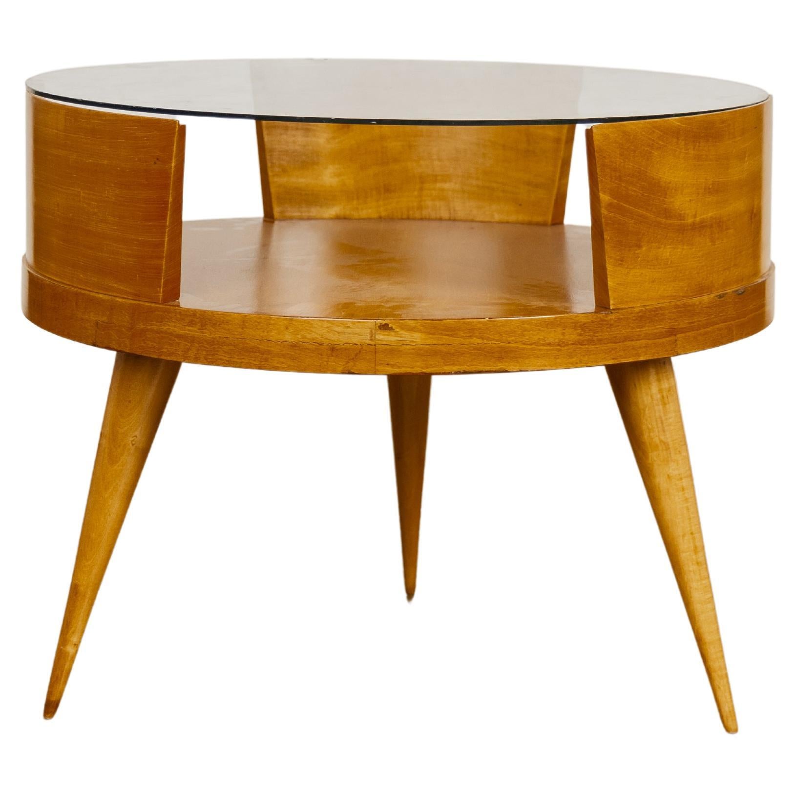 Side table by Martin Eisler For Sale