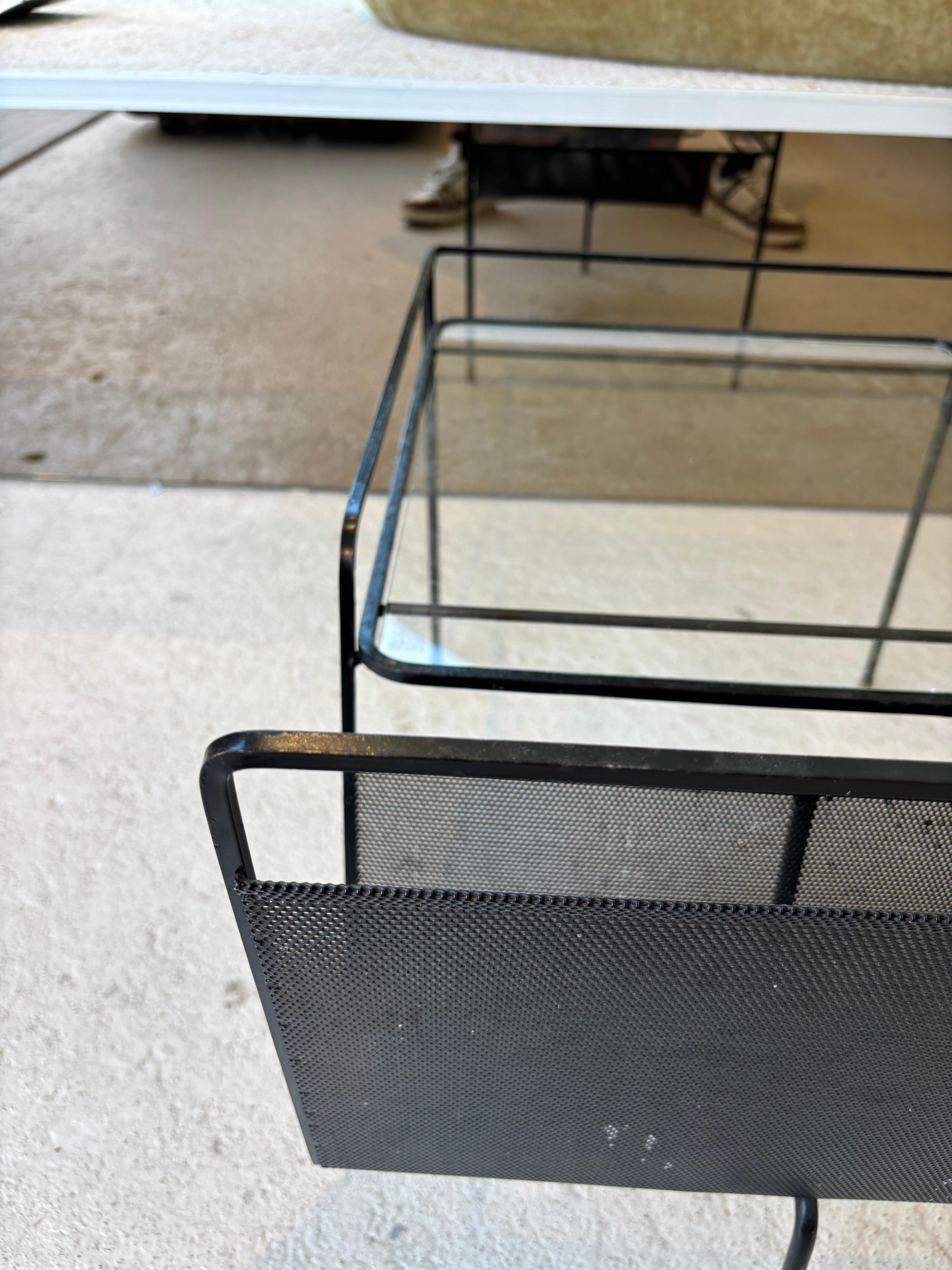 Side table by Mathieu Matégot For Sale 4